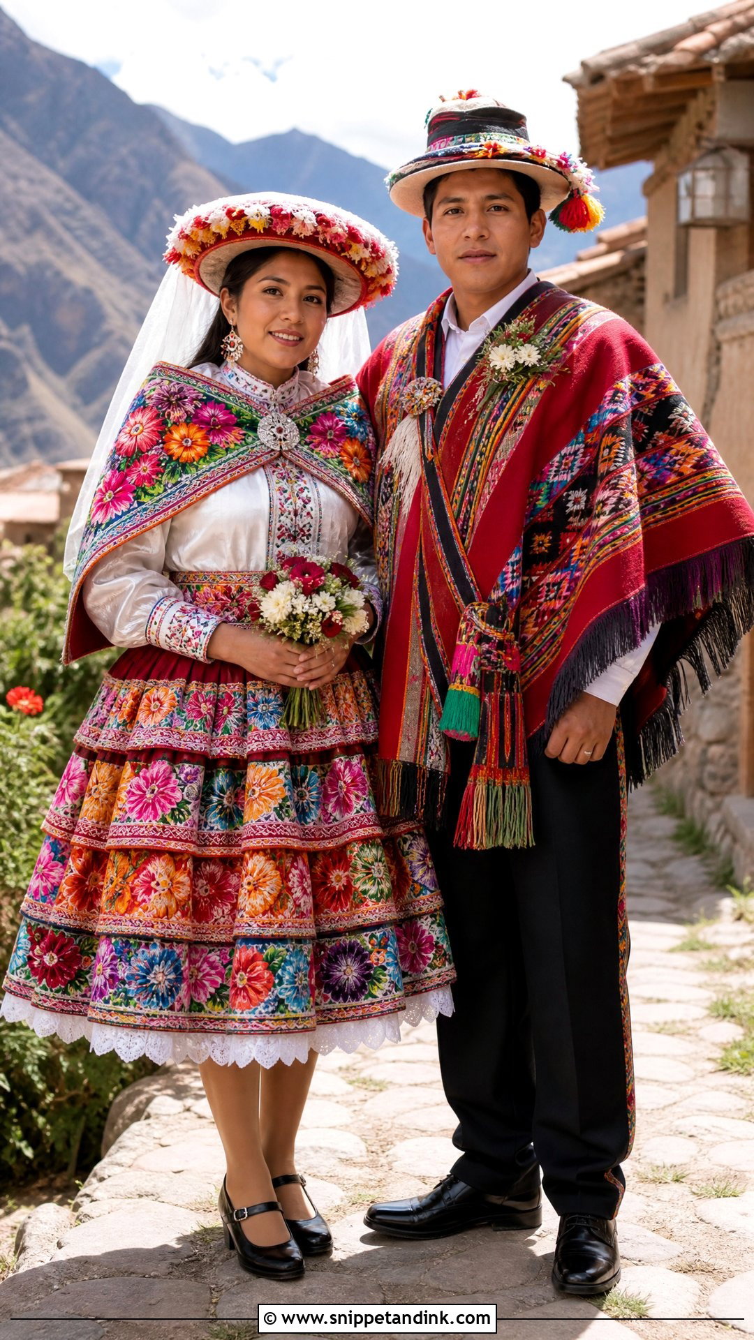 Peruvian Andean Traditional Wedding Attire - Snippet and Ink - 20 Traditional Wedding Attire for Couples Ideas
