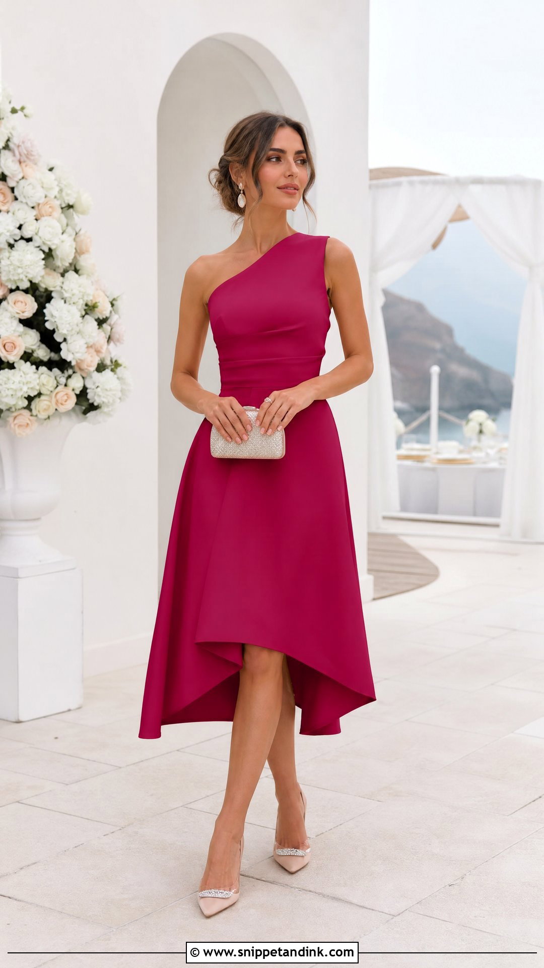 Petite Asymmetrical Wedding Frock - Snippet and Ink - 20 Wedding Frocks for Women Ideas
