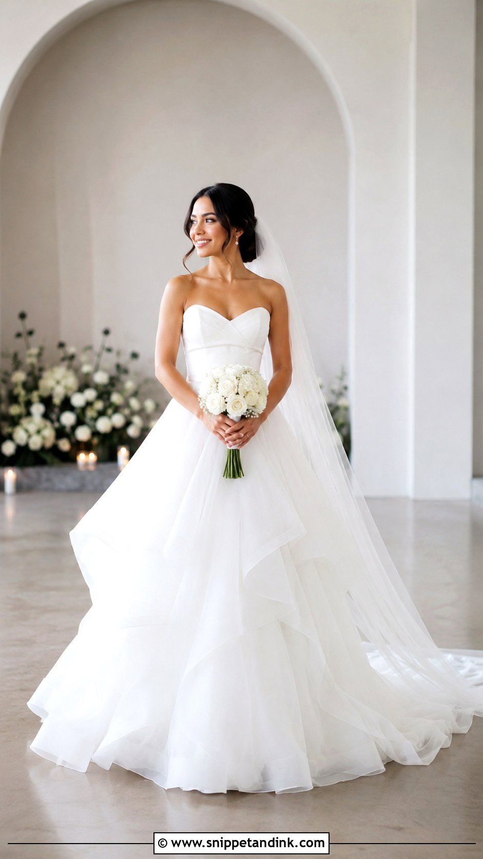 Petite Ball Gown - Snippet and Ink - 20 Big Wedding Gown Ideas