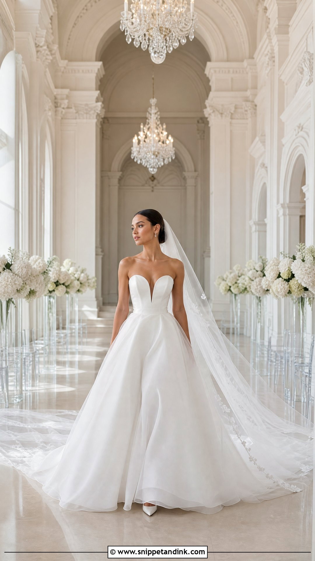 Petite Ball Gown Wedding Dress - Snippet and Ink - 20 Wedding Dress for Short Torso Ideas