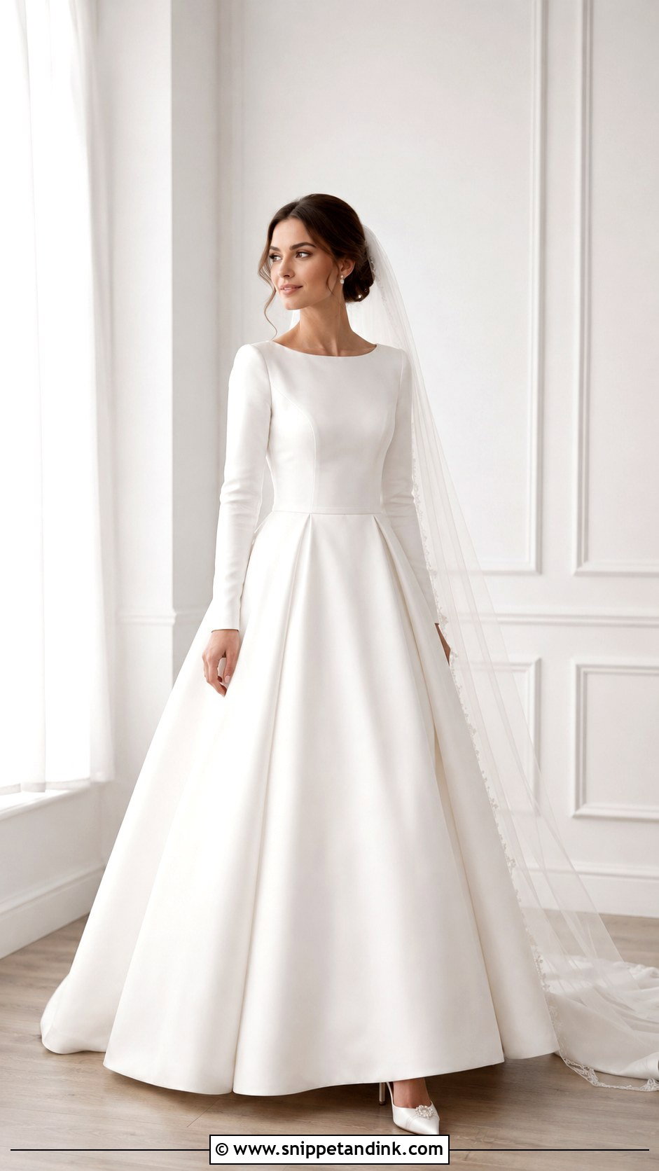 Petite Ball Gown Wedding Dress With Sleeves - Snippet and Ink - 25 Ball Gown Wedding Dress with Sleeves