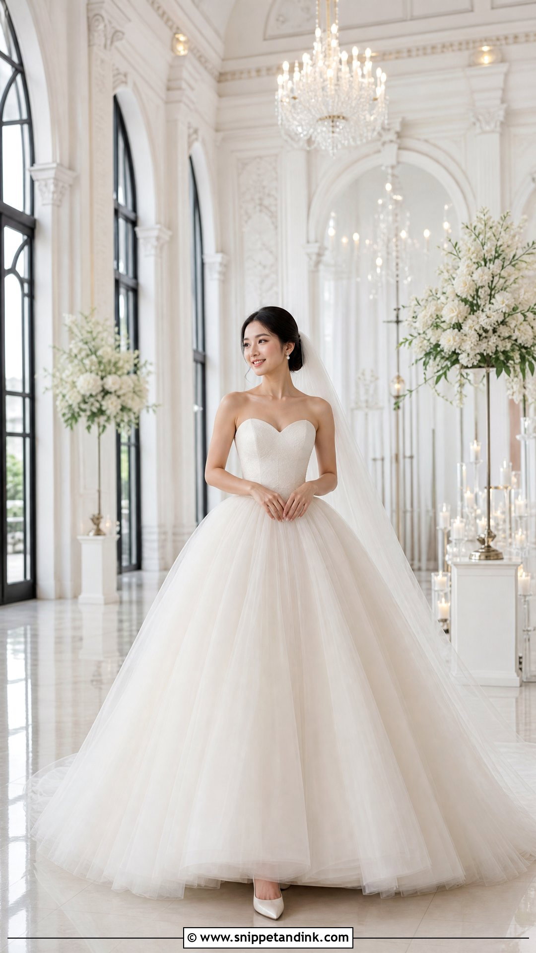 Petite Ball Gown Wedding Gown - Snippet and Ink - 20 Wedding Gowns for Short Brides