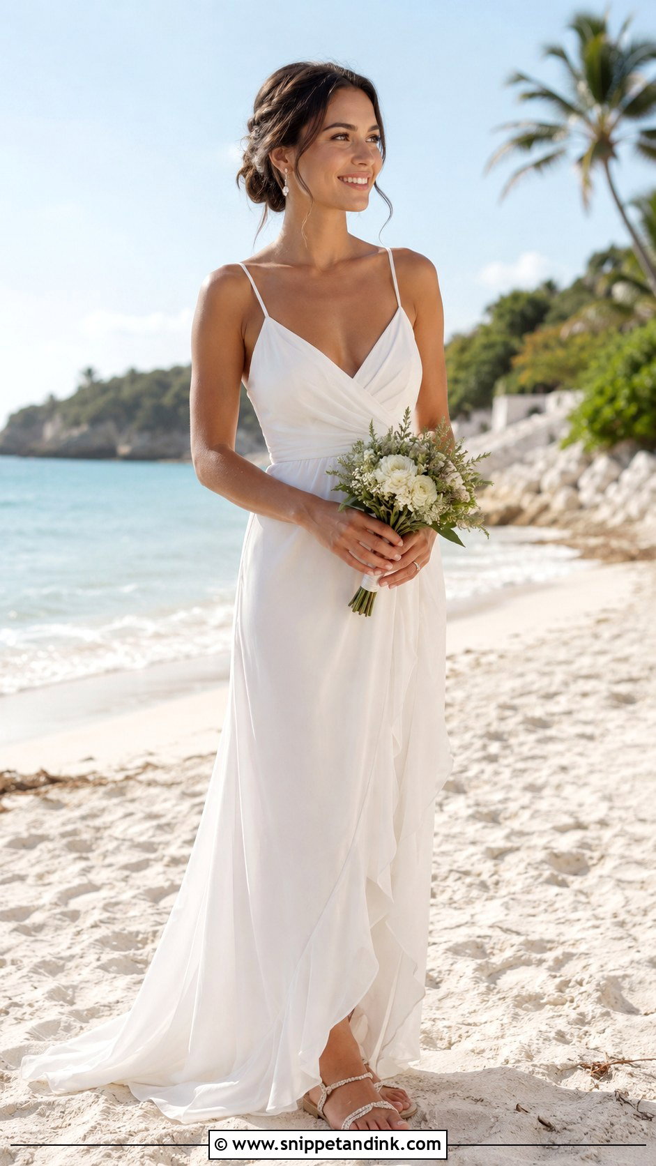 Petite Beach Wedding Dress - Snippet and Ink - 25 Petite Wedding Dress Ideas