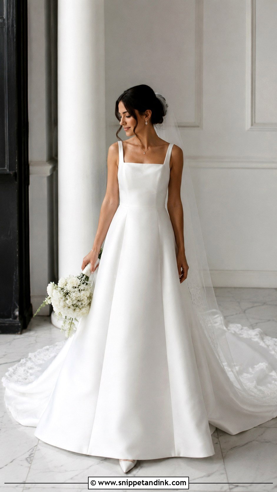 Petite Cathedral Wedding Dress - Snippet and Ink - 30 Cathedral Wedding Dress Ideas