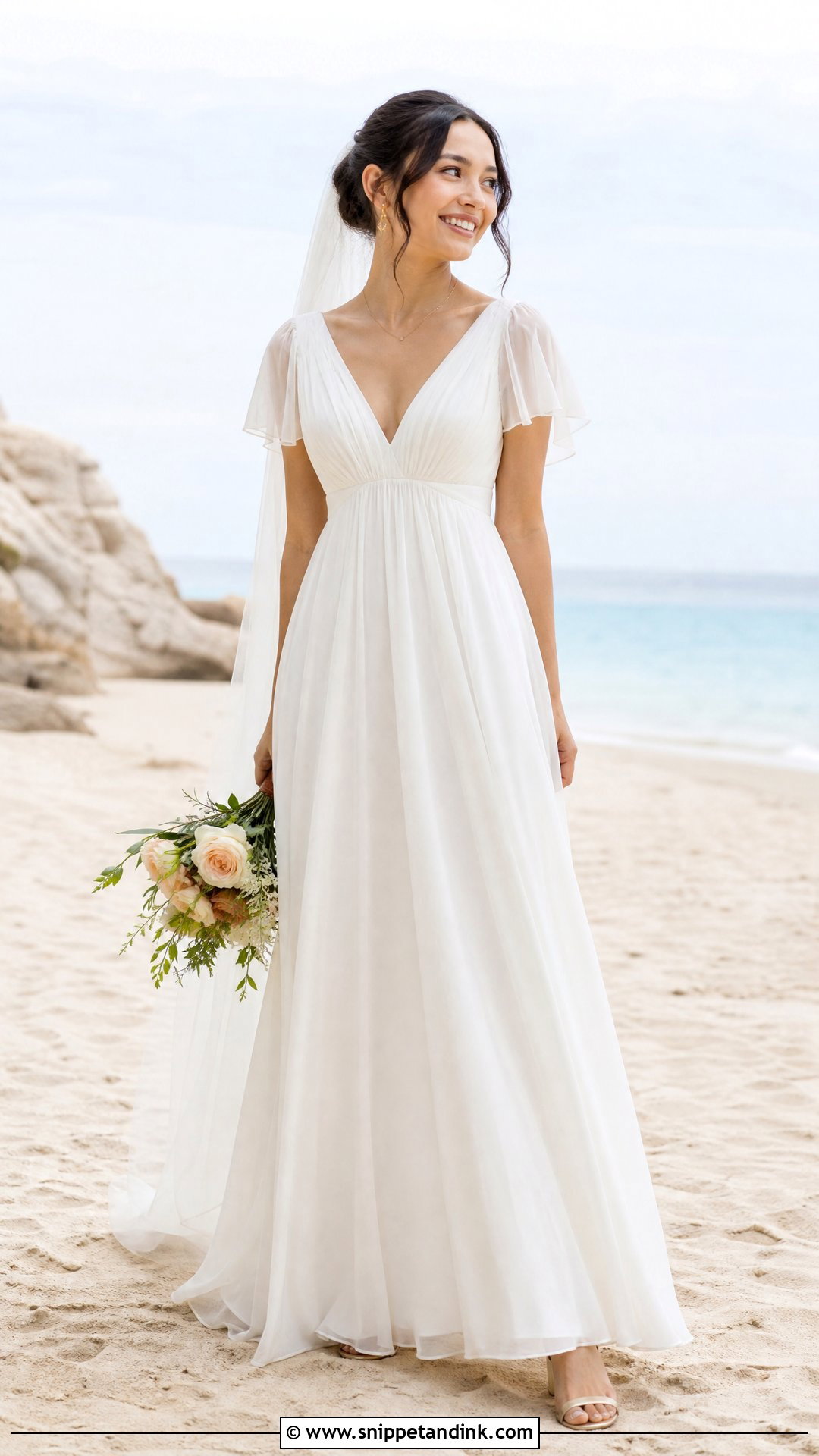 Petite Empire Waist Wedding Dress - Snippet and Ink - 20 Wedding Dresses Petite