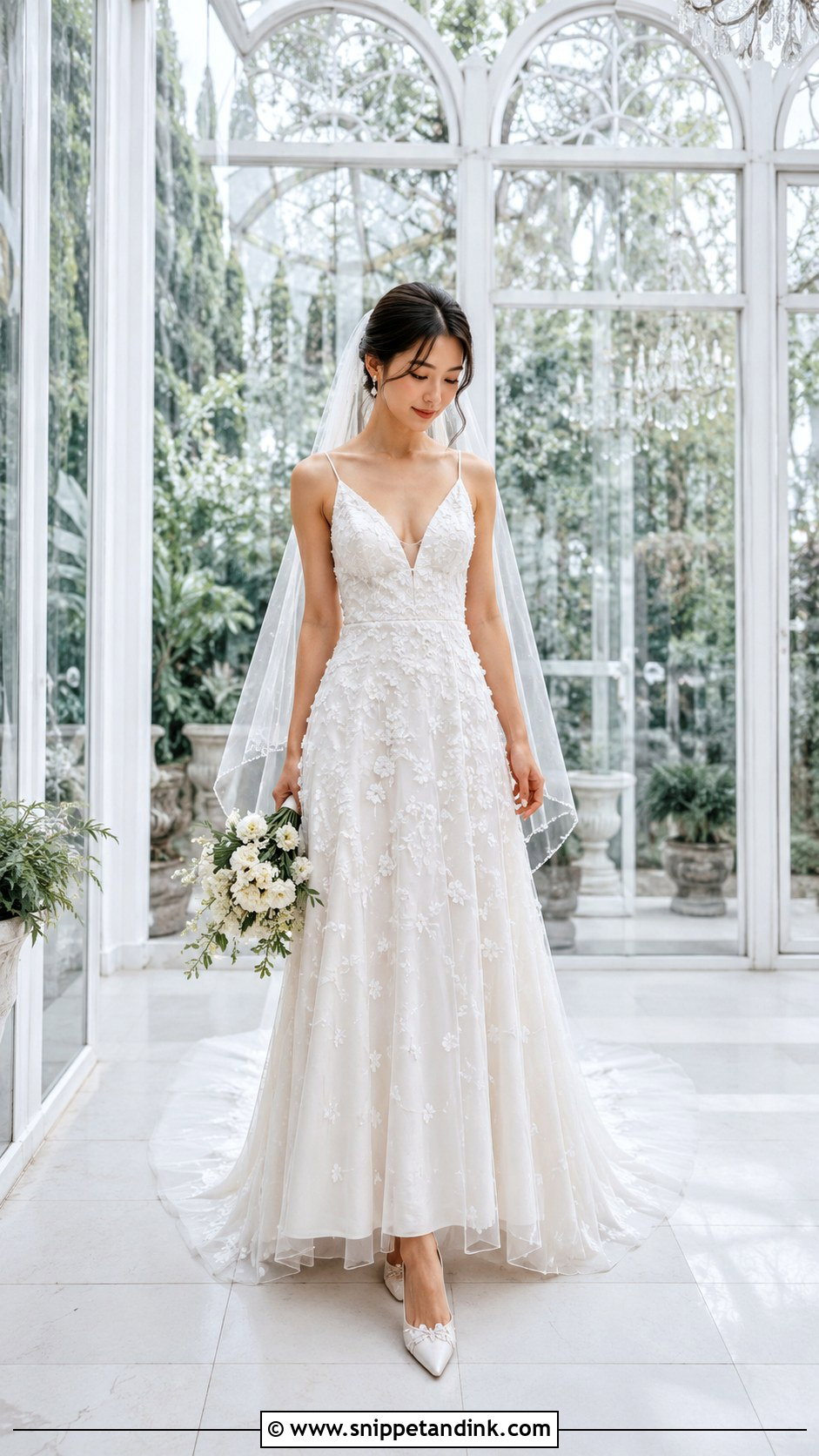 Petite Fairy Wedding Gown - Snippet and Ink - 20 Fairy Wedding Gown Ideas