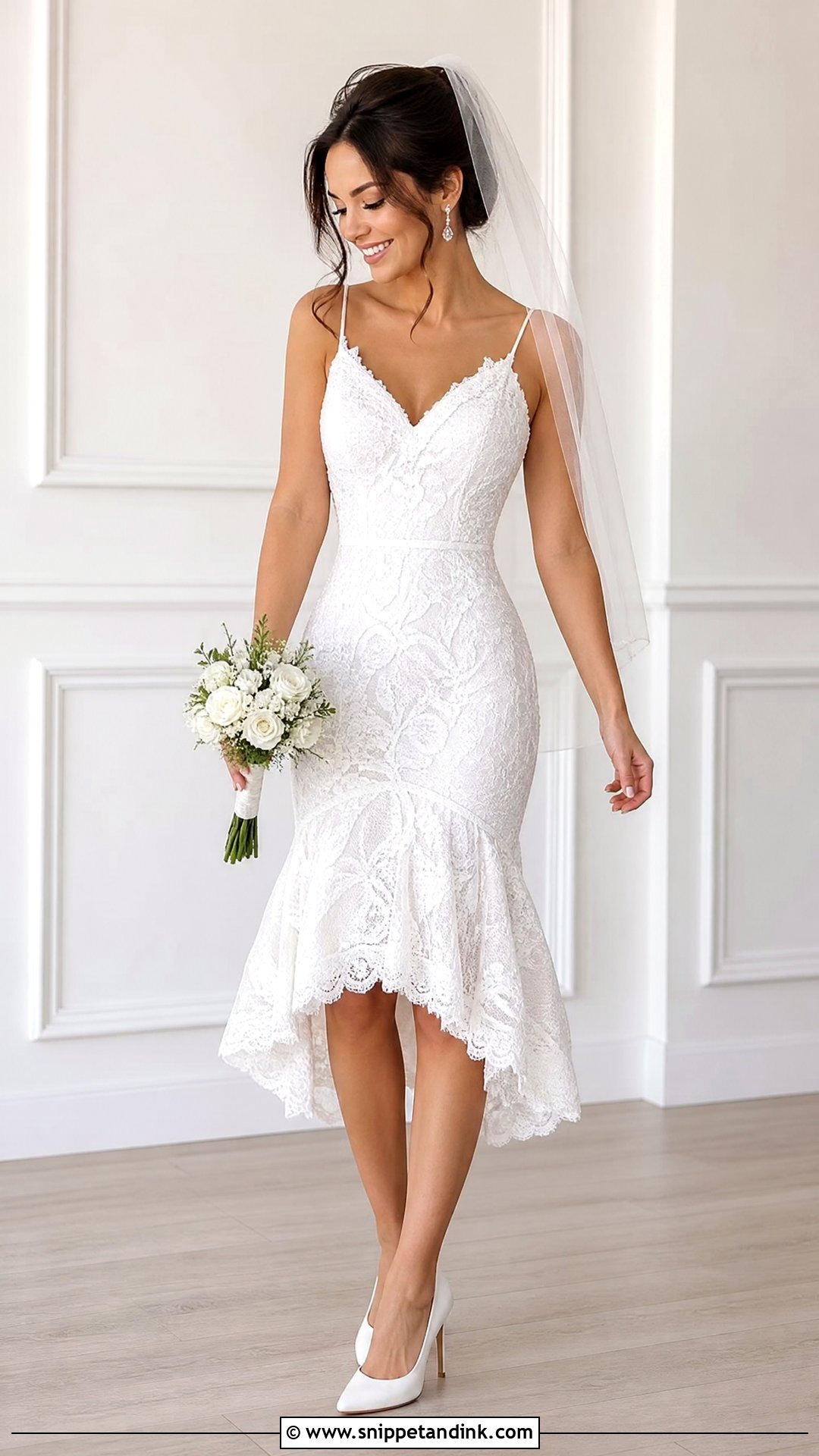 Petite Fit And Flare Wedding Dress - Snippet and Ink - 20 Wedding Dresses Petite