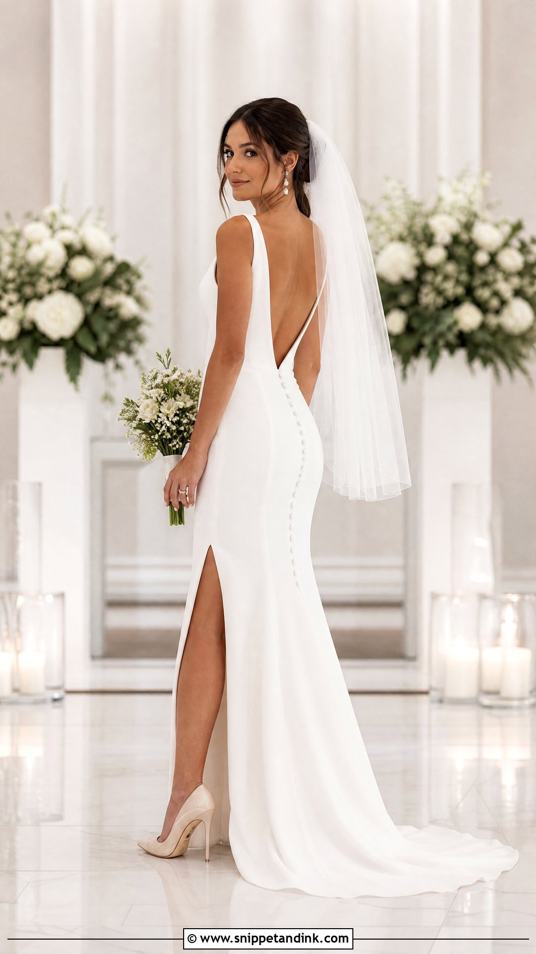 Petite Fit And Flare Wedding Gown - Snippet and Ink - 20 Wedding Gown for Short Bride Ideas
