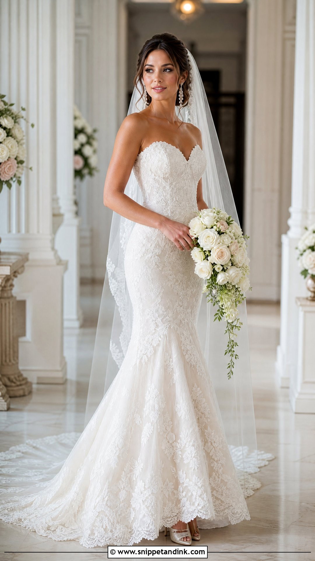 Petite Fit and Flare Wedding Dress - Snippet and Ink - 20 Wedding Dress for Petite Bride Ideas