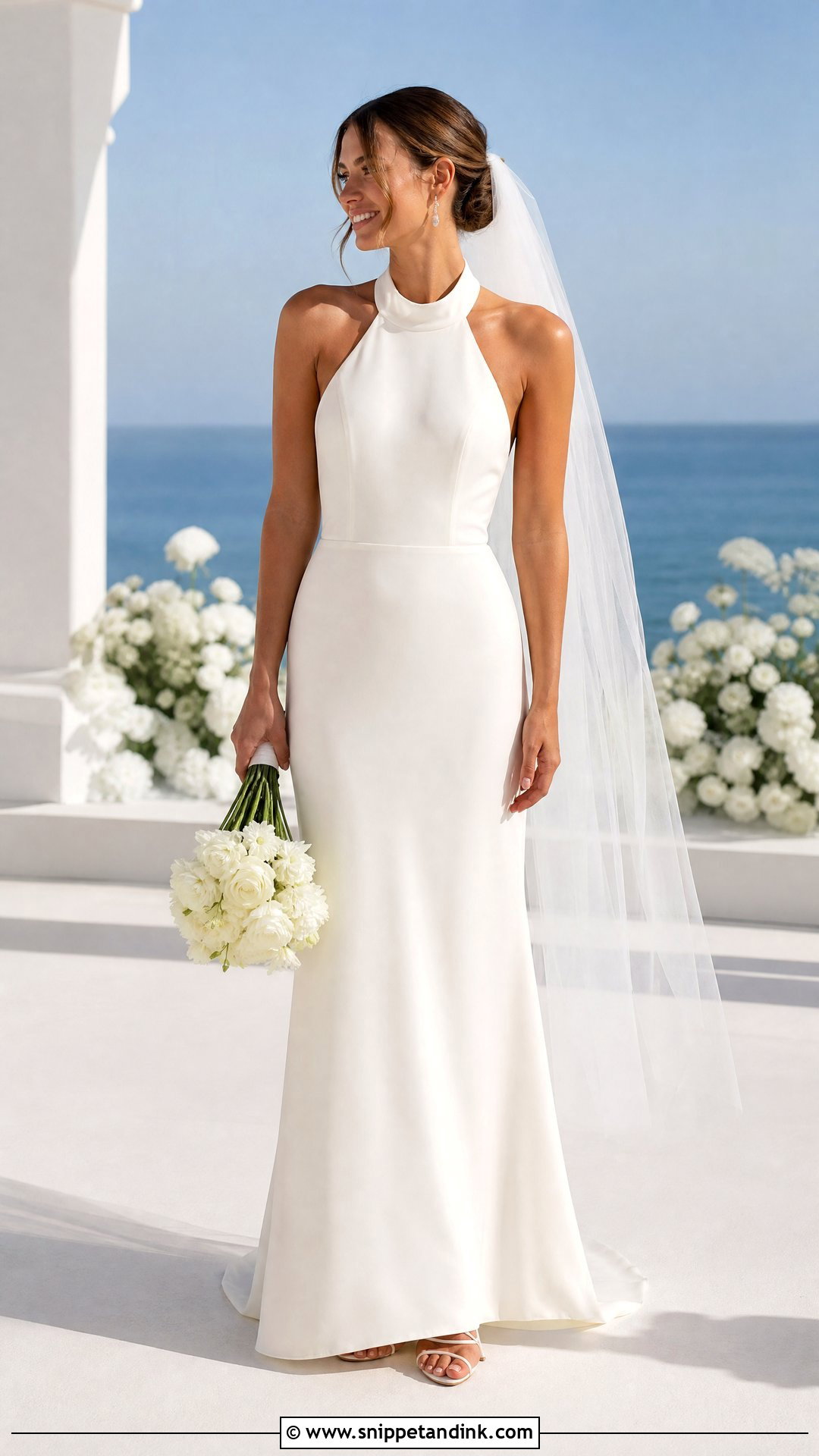 Petite Halter Wedding Dress - Snippet and Ink - 20 Wedding Dresses Petite