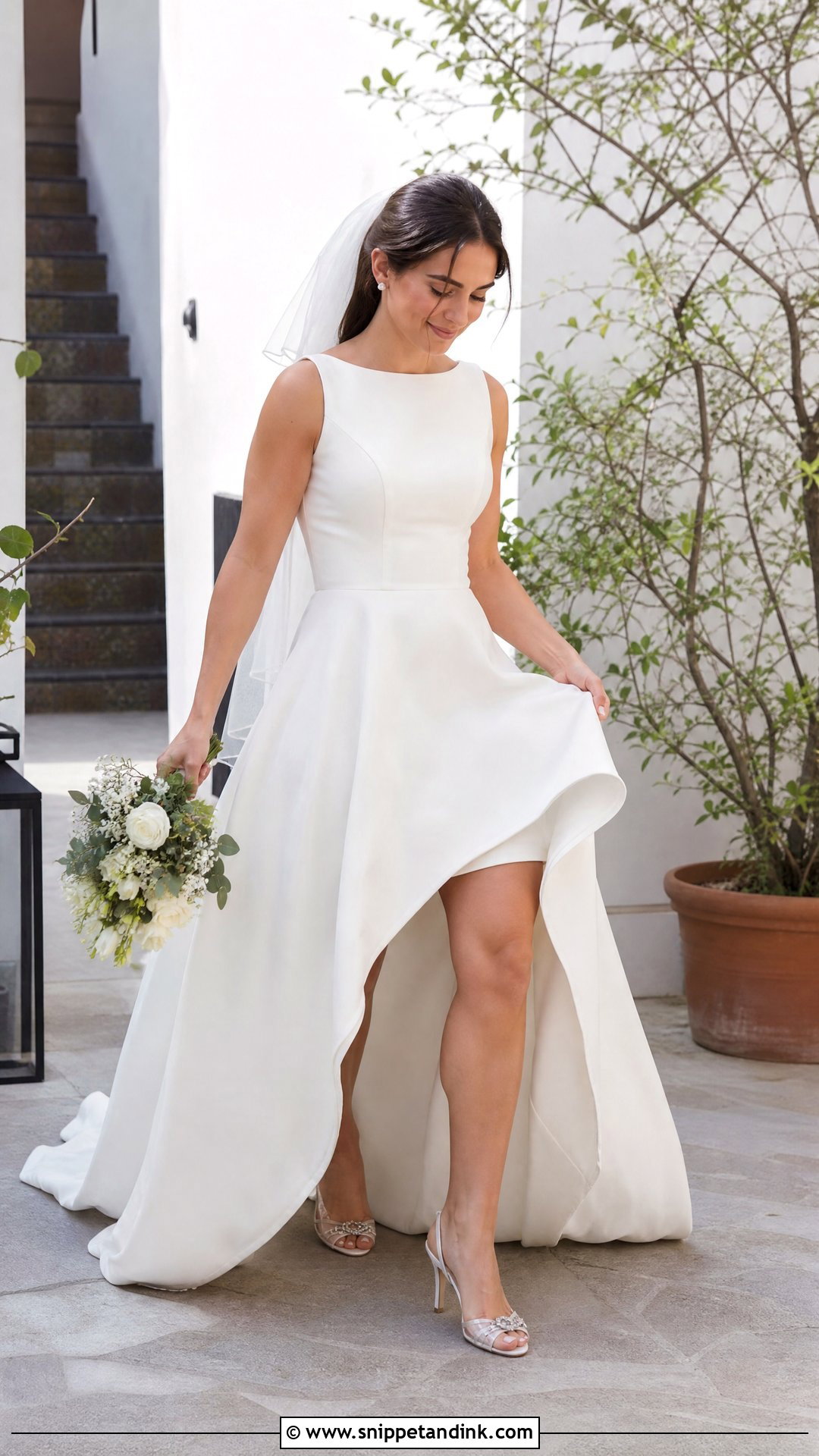 Petite High Low Wedding Dress - Snippet and Ink - 20 Wedding Dress for Petite Bride Ideas