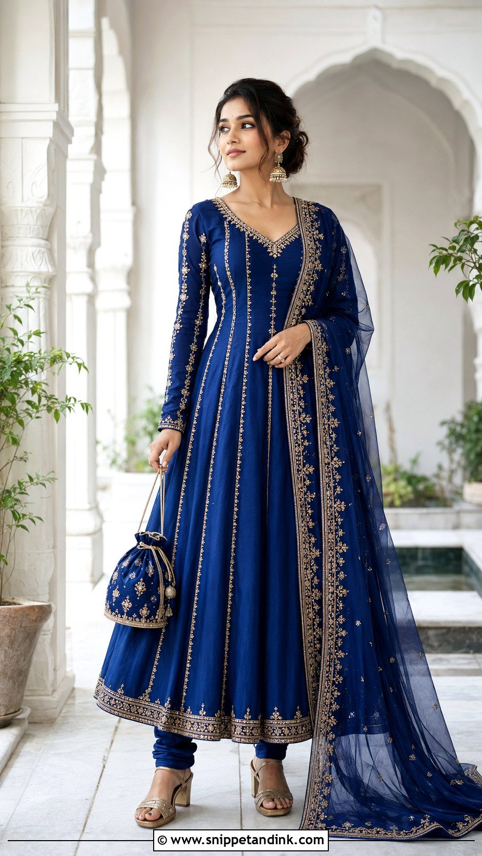 Petite Kalidar Wedding Anarkali - Snippet and Ink - 20 Wedding Anarkali Ideas