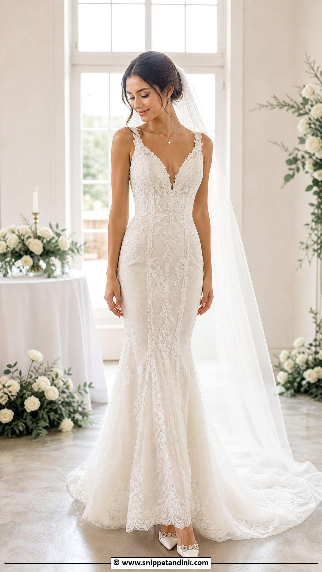 Petite Mermaid Wedding Dress - Snippet and Ink - 35 Mermaid Wedding Dress Ideas