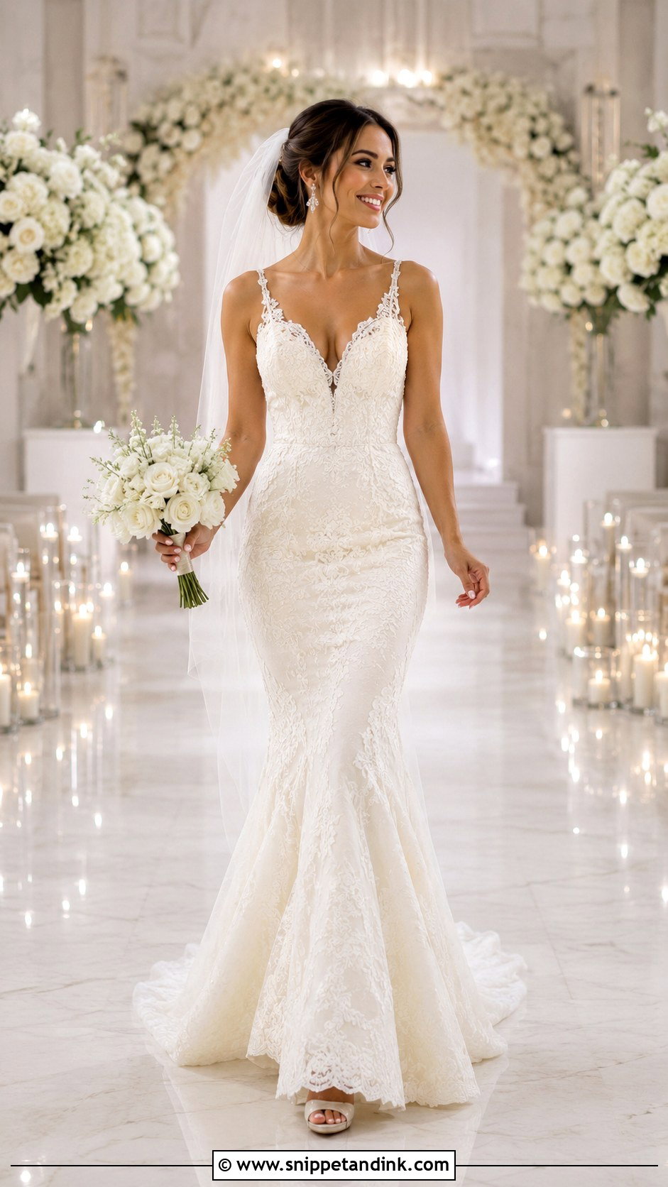 Petite Mermaid Wedding Dress - Snippet and Ink - 30 Wedding Dress for Short Women Ideas