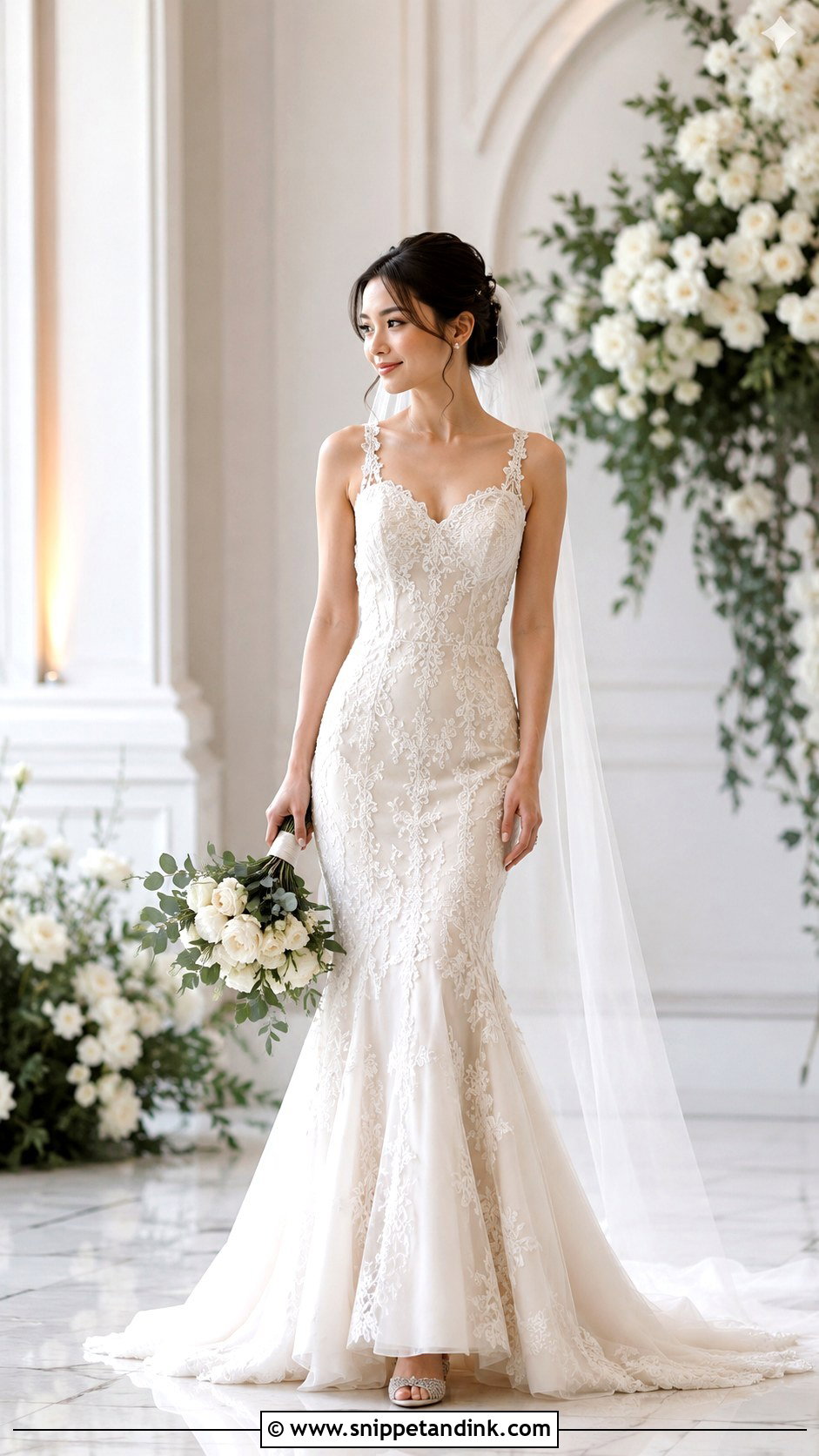 Petite Mermaid Wedding Dress - Snippet and Ink - 25 Mermaid Style Wedding Dress Ideas