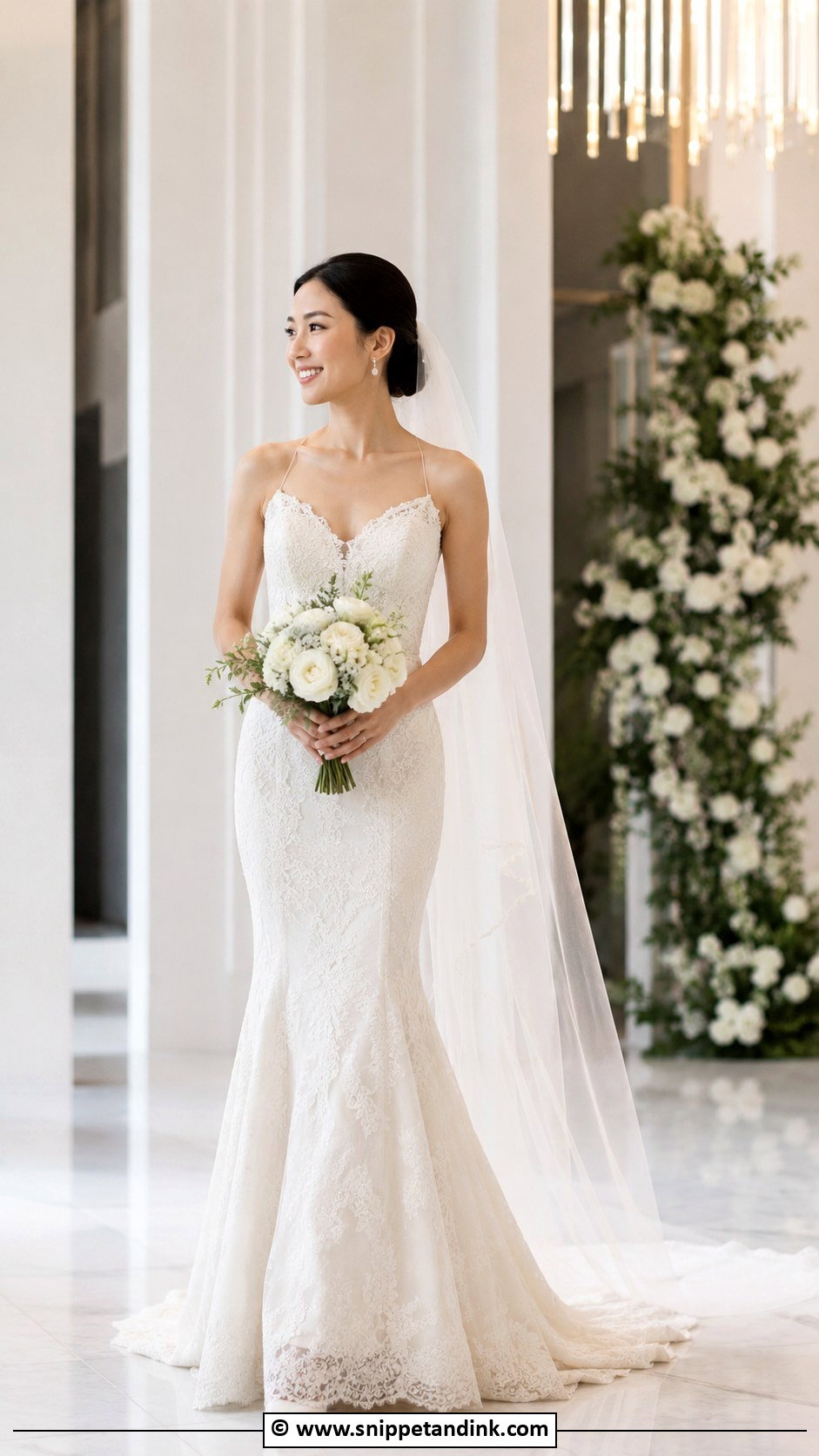 Petite Mermaid Wedding Dress - Snippet and Ink - 35 Mermaid Wedding Dresses