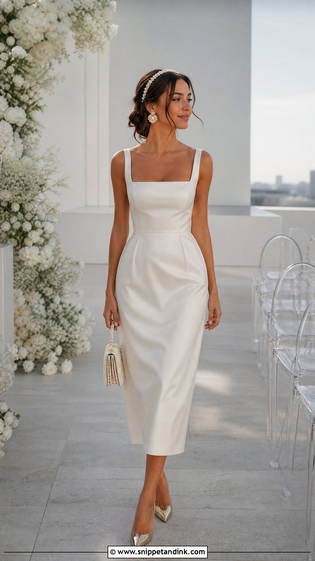 Petite Midi Wedding Dress - Snippet and Ink - 20 Wedding Dresses Petite