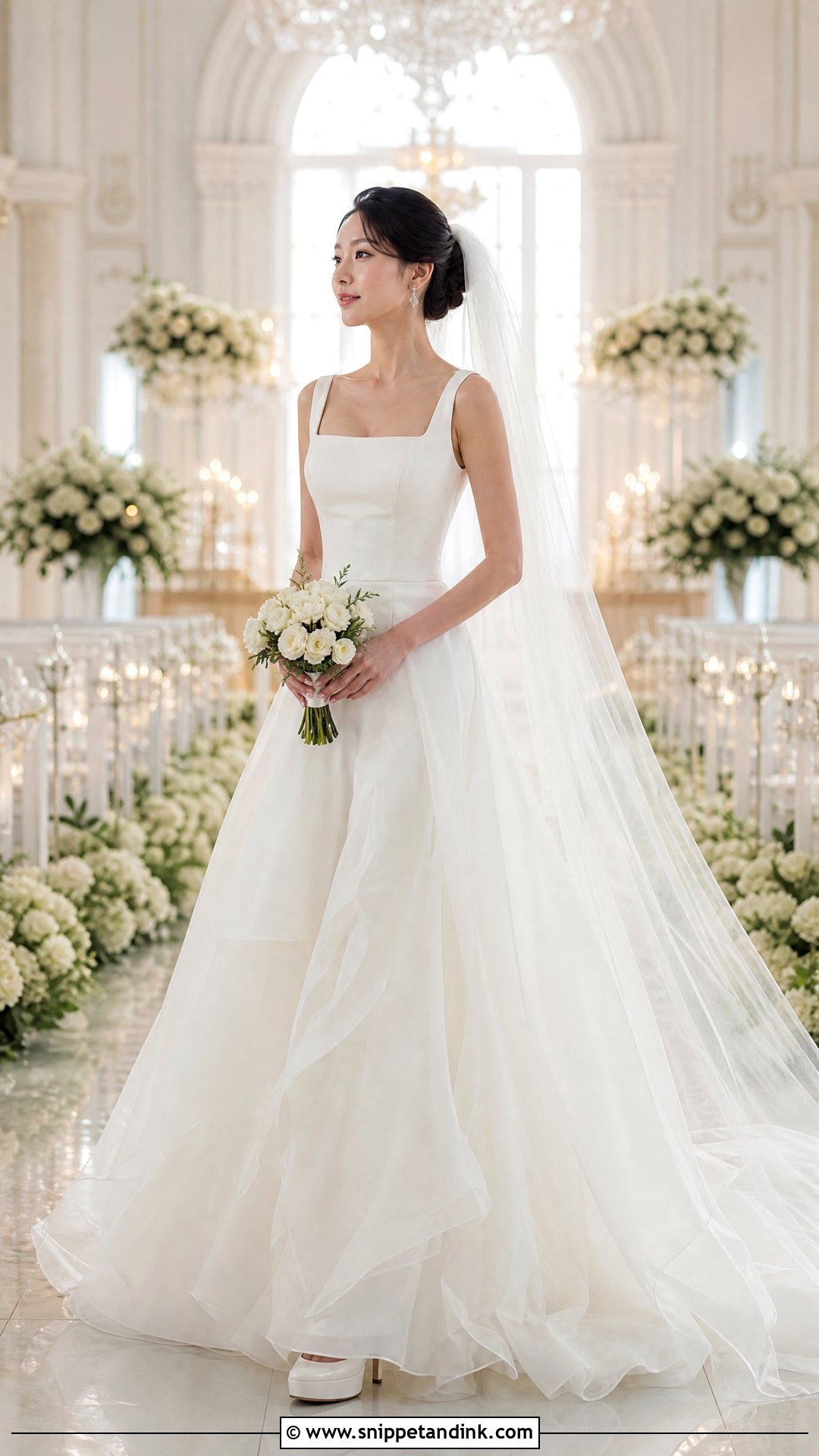Petite Modified Ball Gown Wedding Dress - Snippet and Ink - 20 Wedding Dress for Petite Bride Ideas