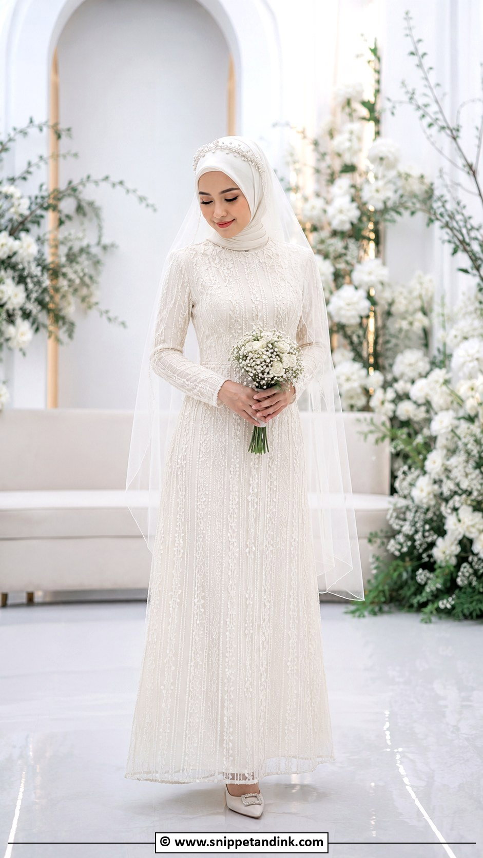 Petite Muslim Wedding Dress - Snippet and Ink - 30 Muslim Wedding Dresses