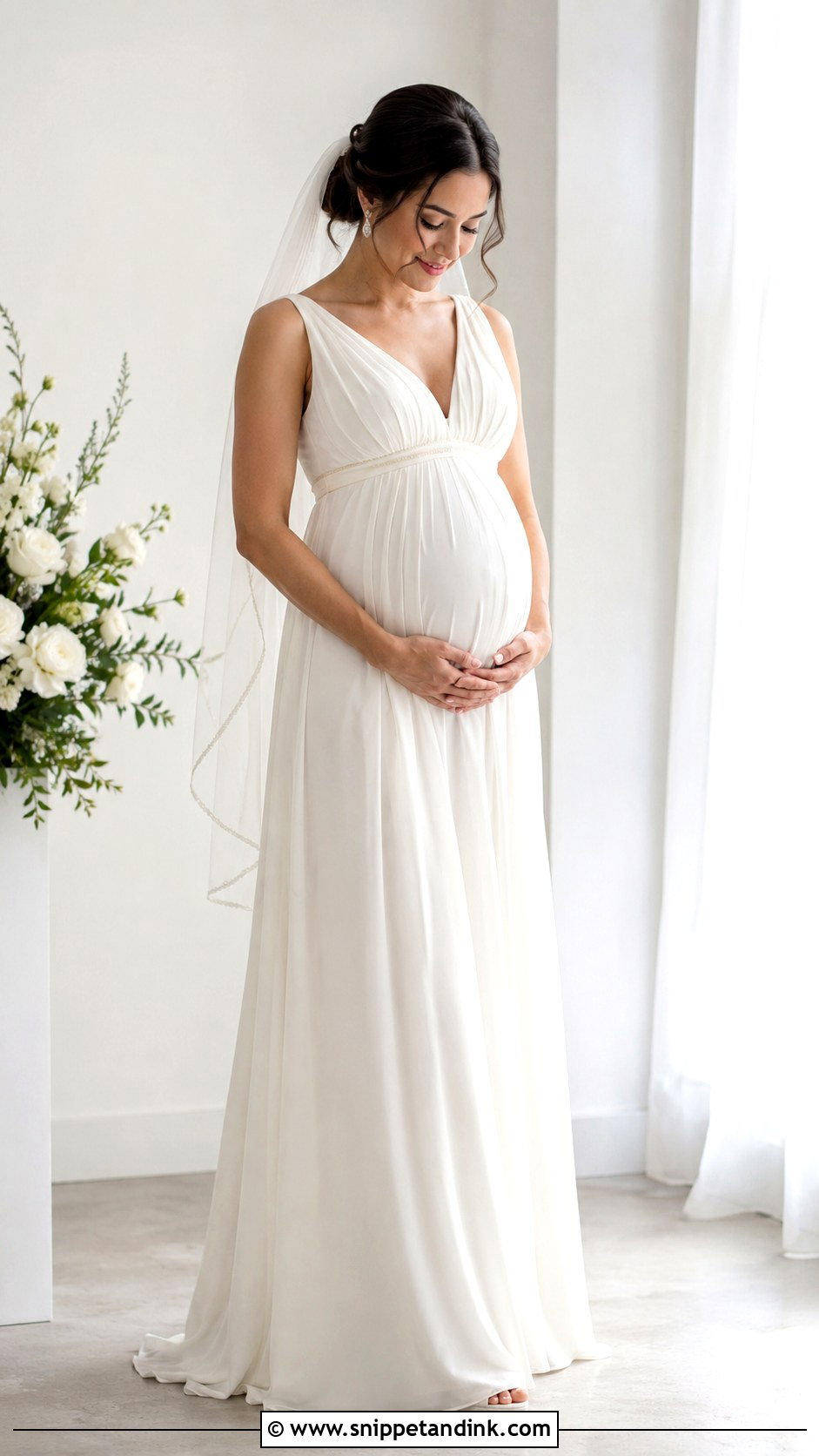 Petite Pregnancy Wedding Dress - Snippet and Ink - 30 Pregnancy Wedding Dress Ideas