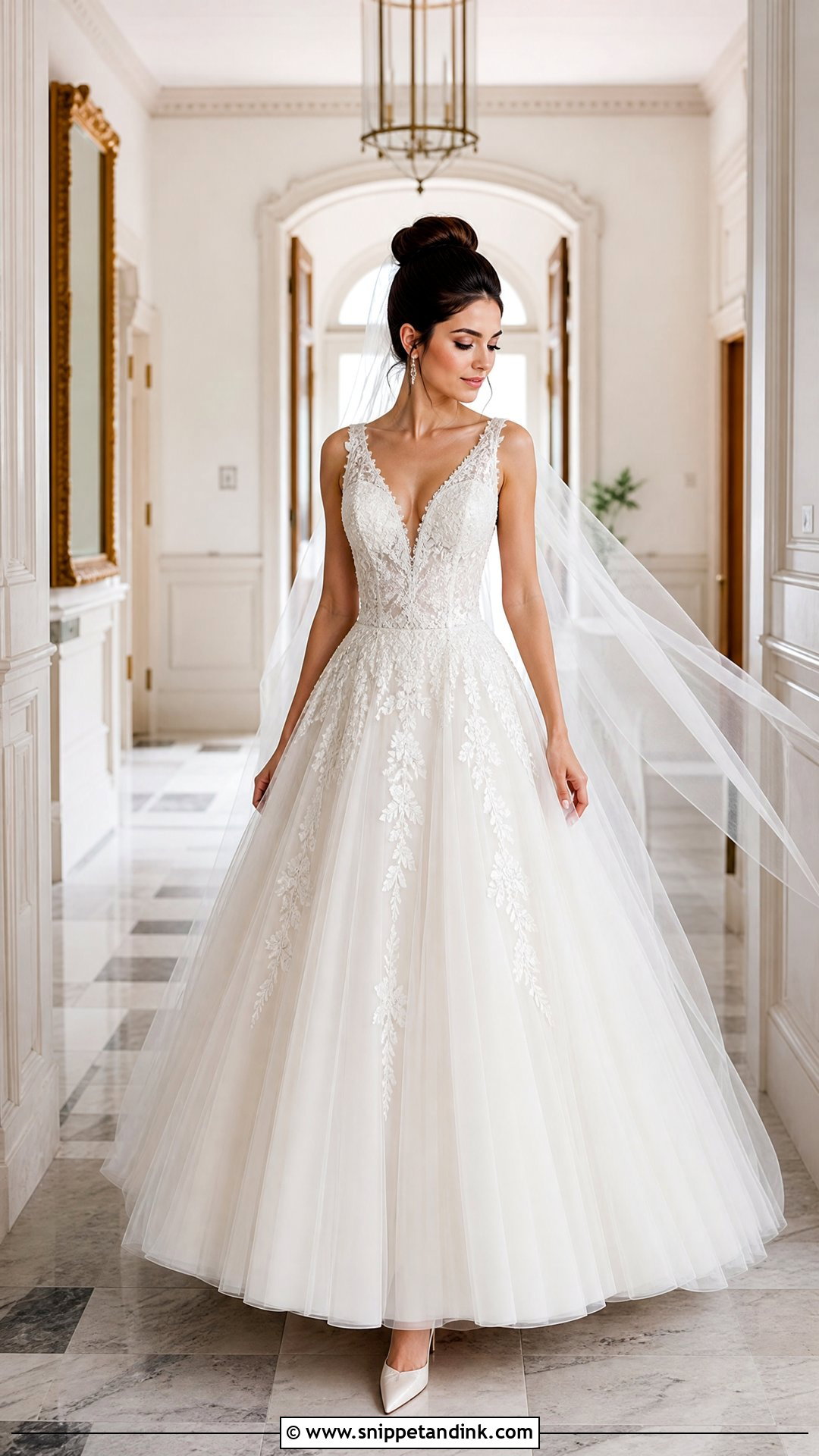 Petite Princess Wedding Gown - Snippet and Ink - 25 Dream Princesses Wedding Gown Ideas