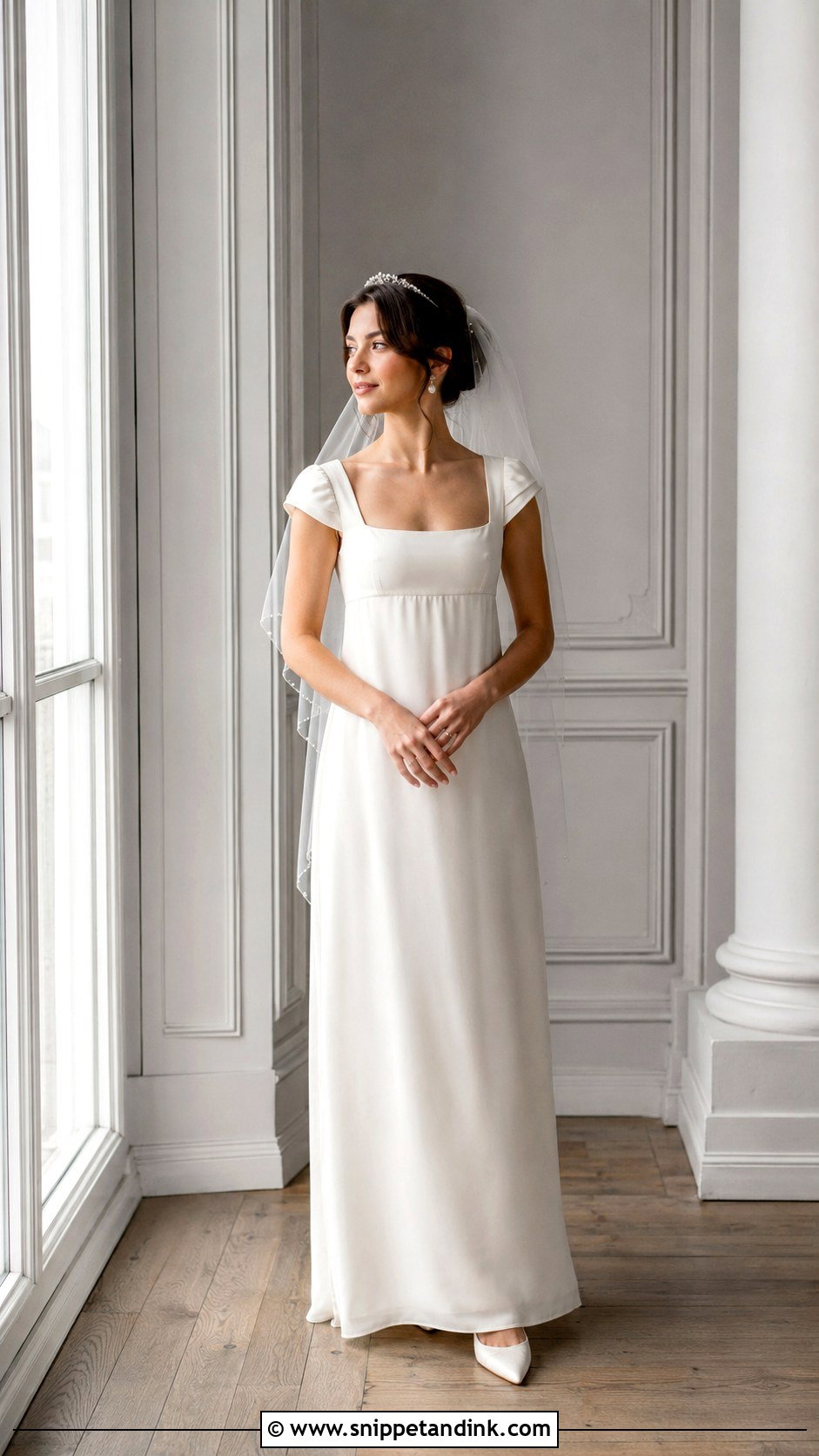 Petite Regency Era Wedding Dress - Snippet and Ink - 20 Regency Era Wedding Dress Ideas