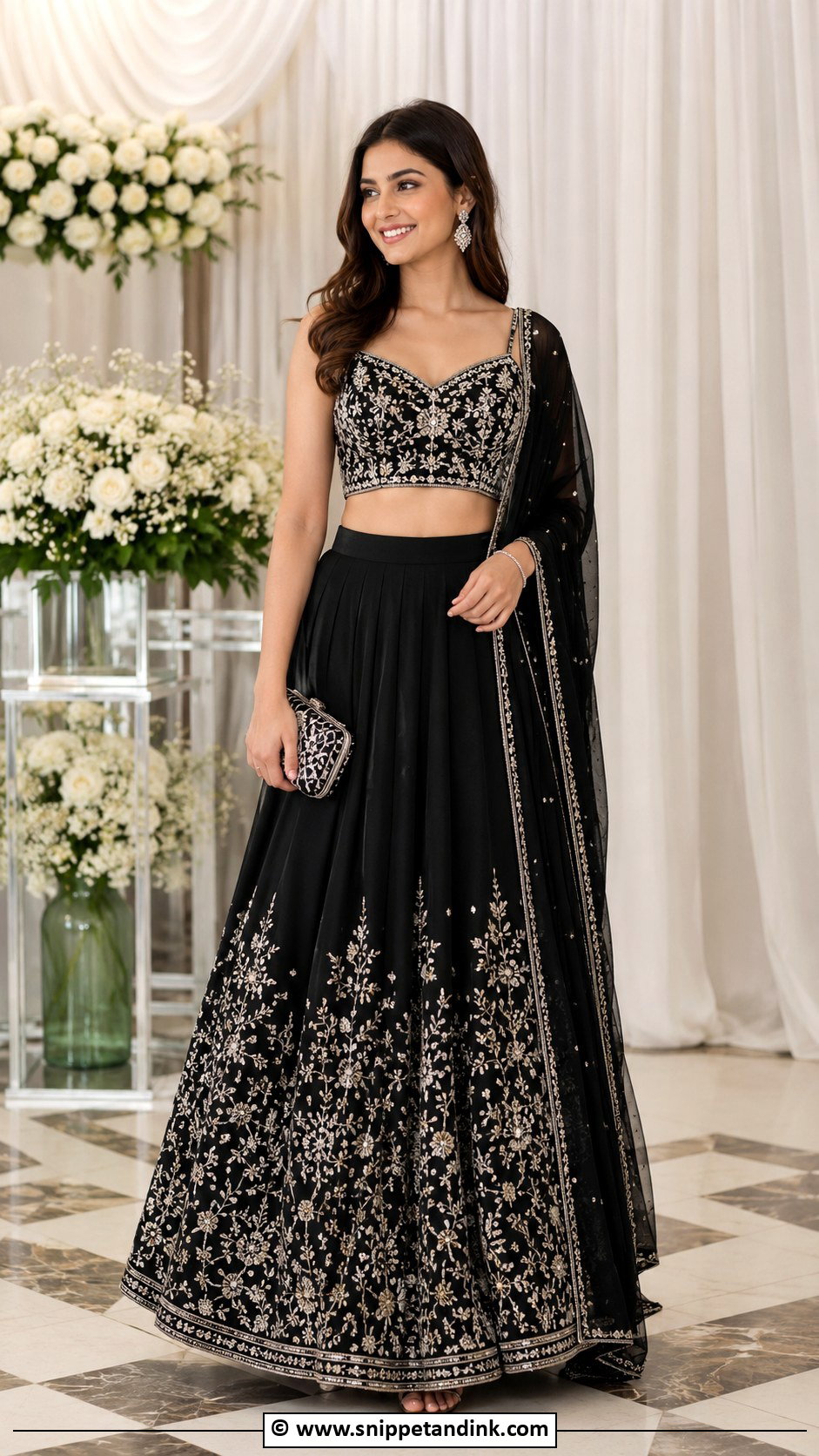 Petite Sangeet Outfit - Snippet and Ink - 30 Sangeet Outfits for Women