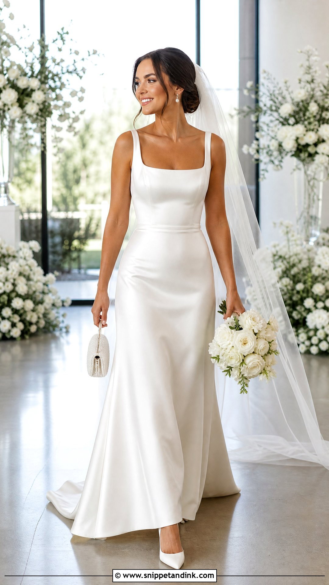 Petite Satin Wedding Dress - Snippet and Ink - 20 Wedding Dresses Petite