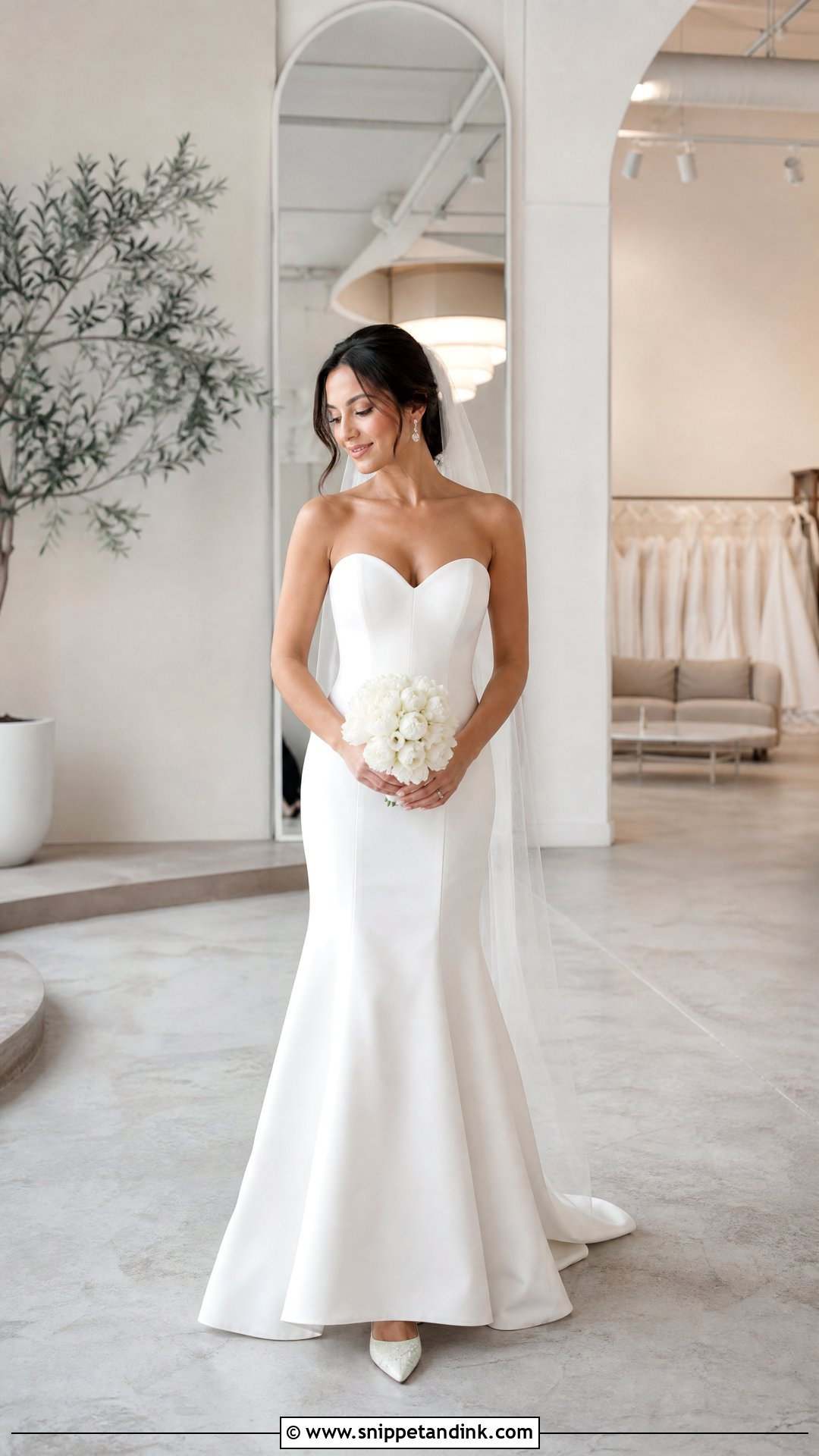 Petite Serpentina Wedding Gown - Snippet and Ink - 20 Serpentina Wedding Gown Ideas