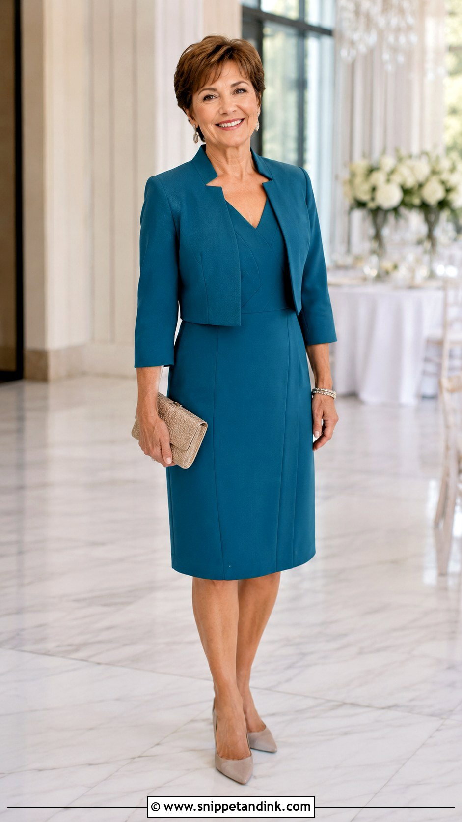 Petite Sheath Mother Of The Bride Dress - Snippet and Ink - 20 Moms Wedding Dress Ideas