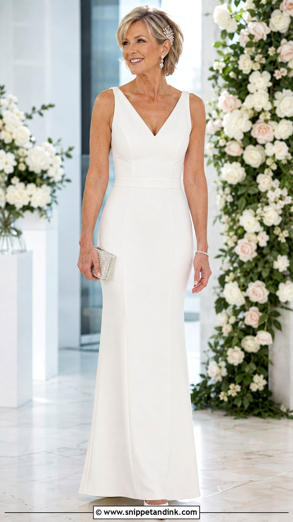 Petite Sheath Wedding Dress - Snippet and Ink - 20 Older Bride Wedding Dress Ideas