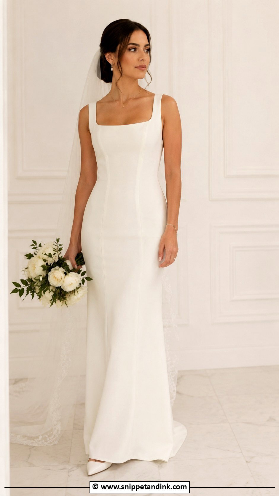 Petite Sheath Wedding Dress - Snippet and Ink - 30 Sheath Wedding Dress Ideas