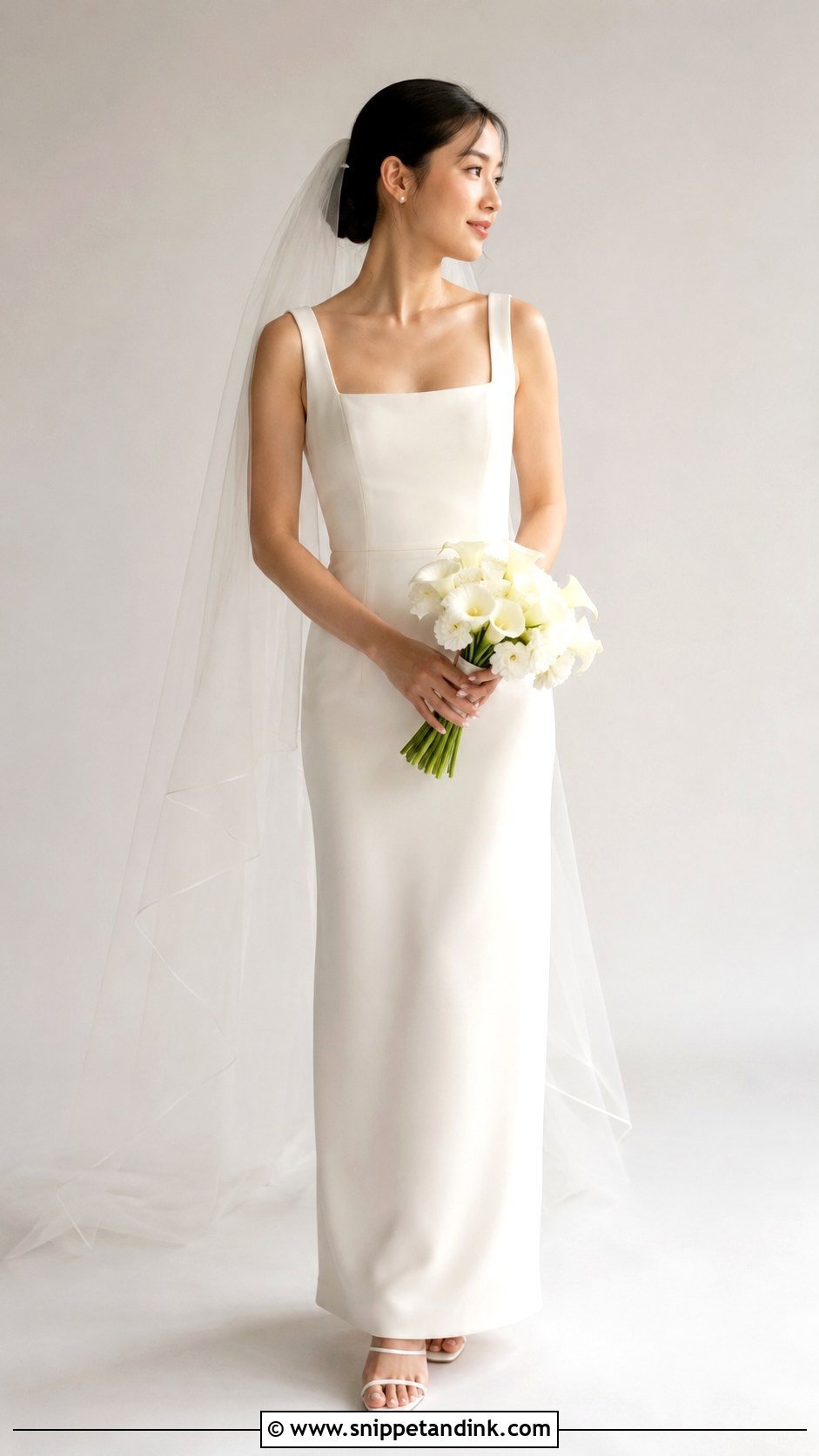 Petite Simple Wedding Dress - Snippet and Ink - 30 Wedding Dress for Short Women Ideas