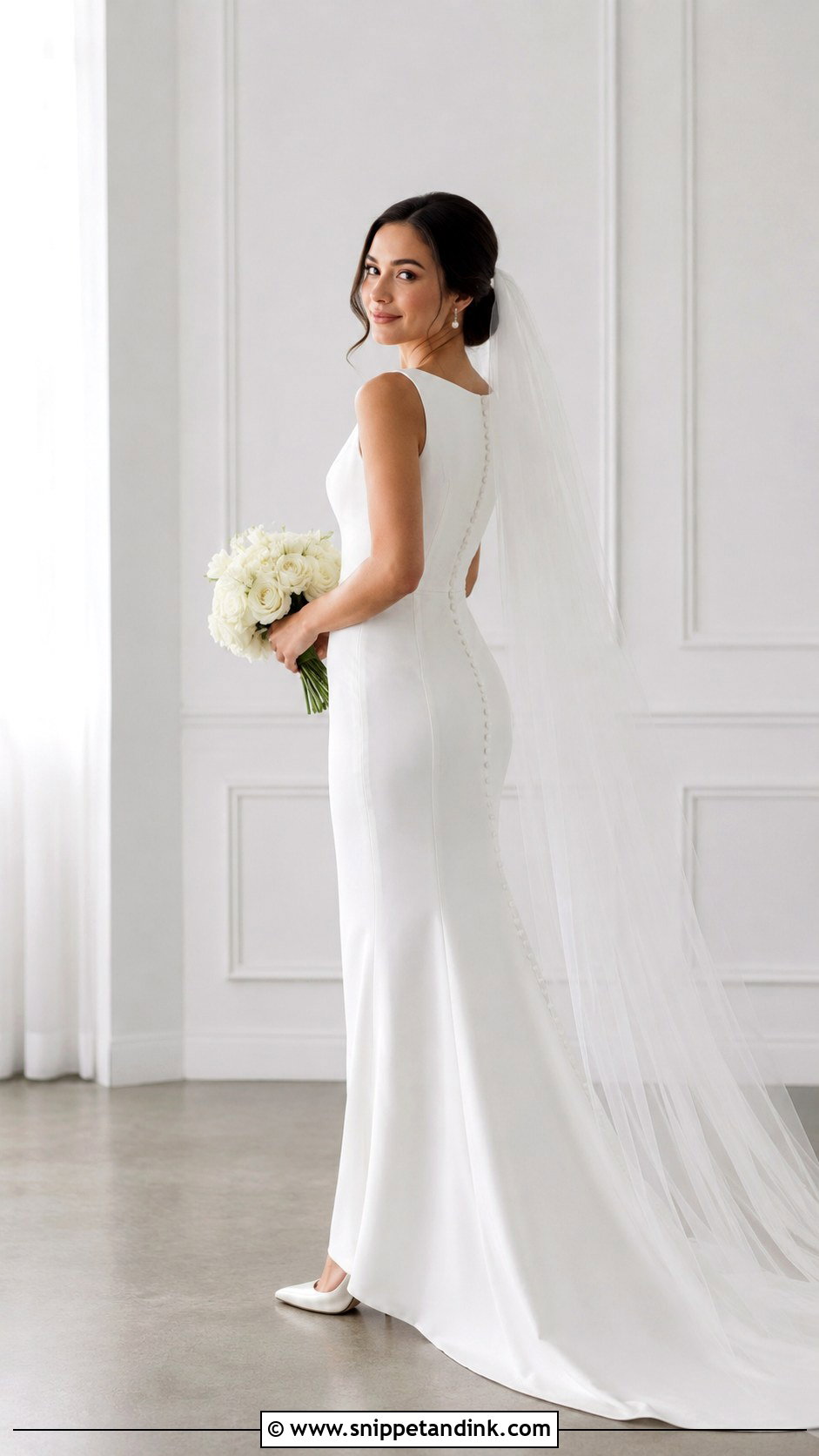 Petite Simple Wedding Dress - Snippet and Ink - 25 Petite Wedding Dress Ideas