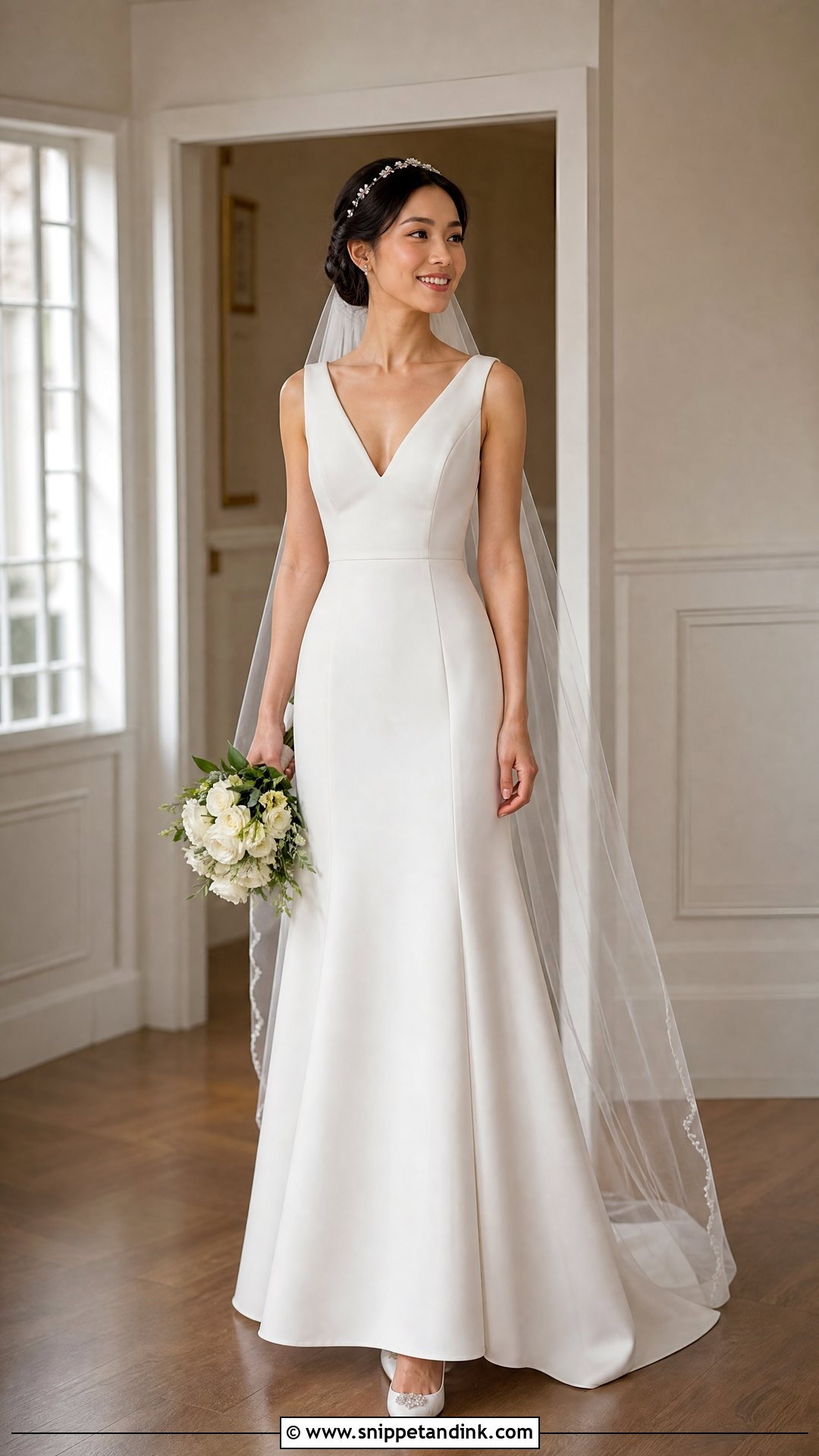 Petite Slim Wedding Dress - Snippet and Ink - 20 Slim Wedding Dresses