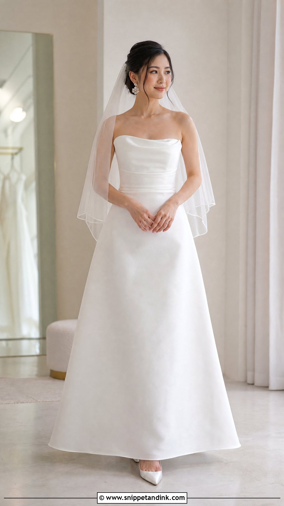 Petite Strapless Wedding Dress - Snippet and Ink - 20 Wedding Dresses Petite