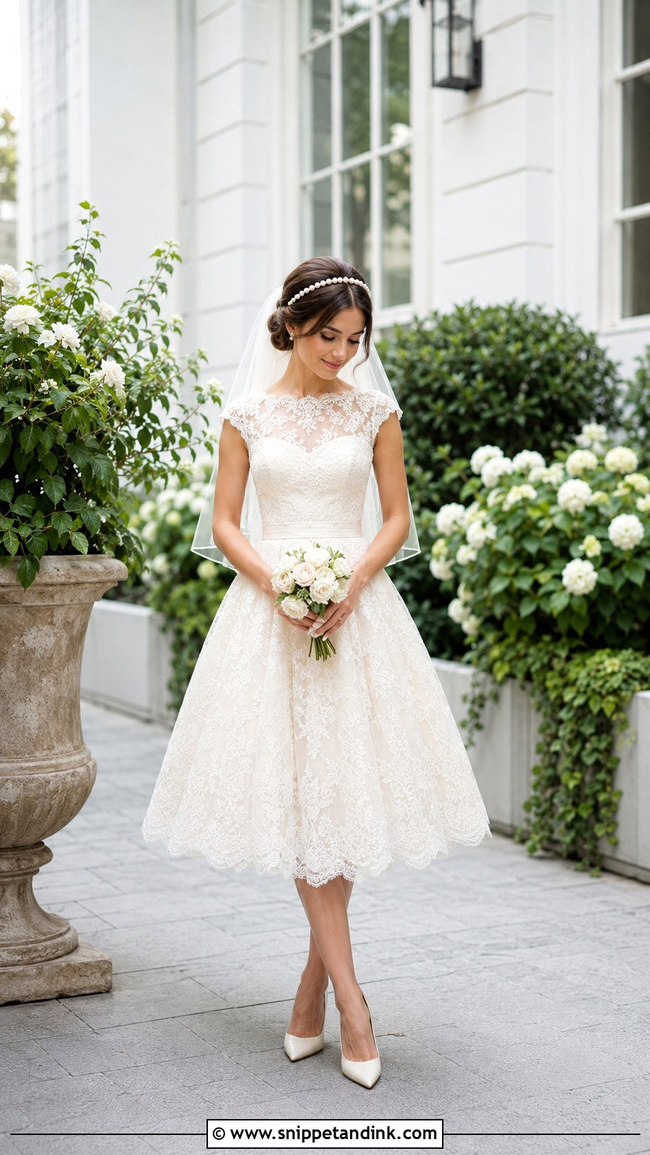 Petite Vintage Old Wedding Dress - Snippet and Ink - 25 Old Wedding Dresses