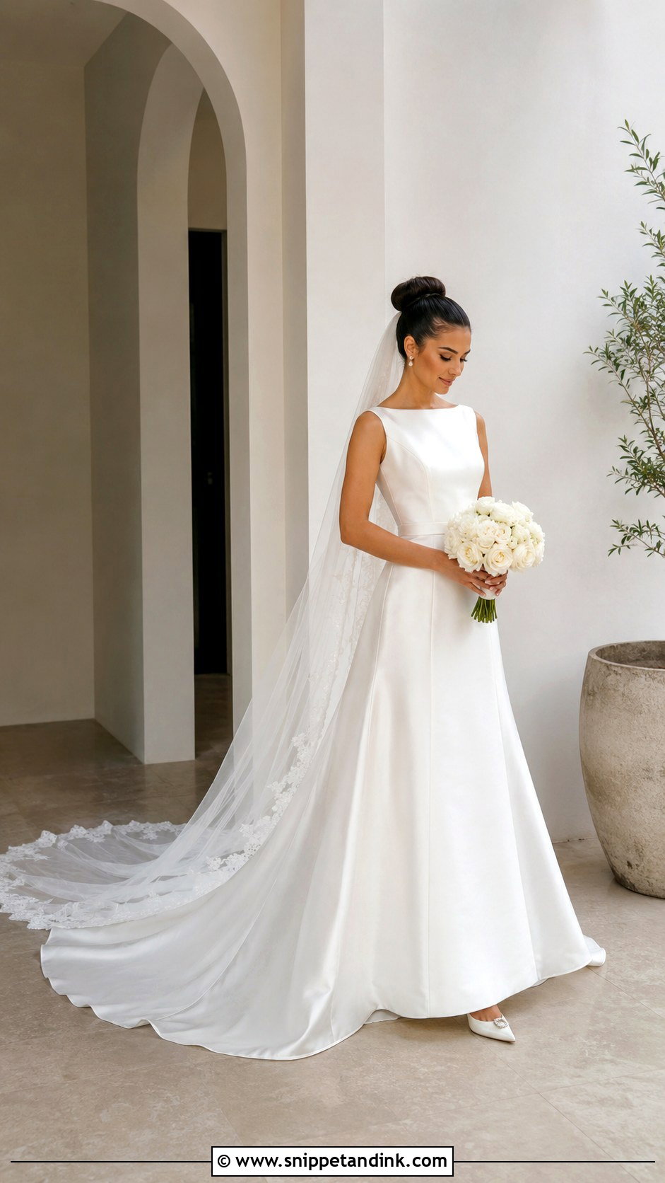 Petite Wedding Dress With Long Train - Snippet and Ink - 20 Long Tail Wedding Dress Ideas