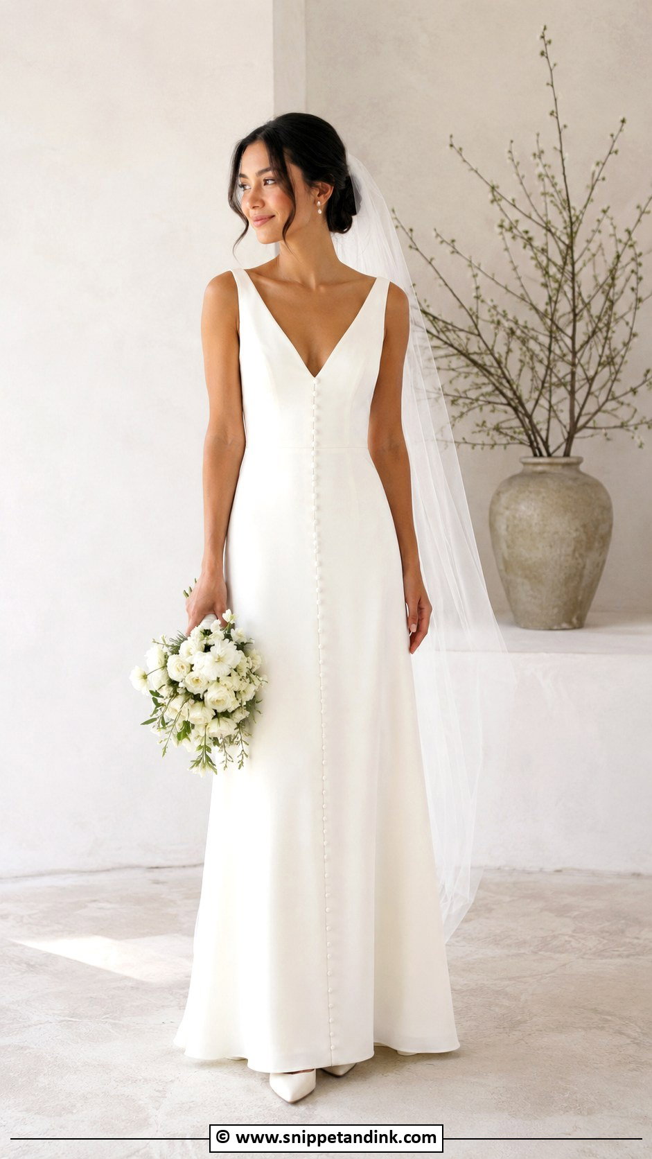 Petite Wedding Gown - Snippet and Ink - 35 Wedding Gown Ideas