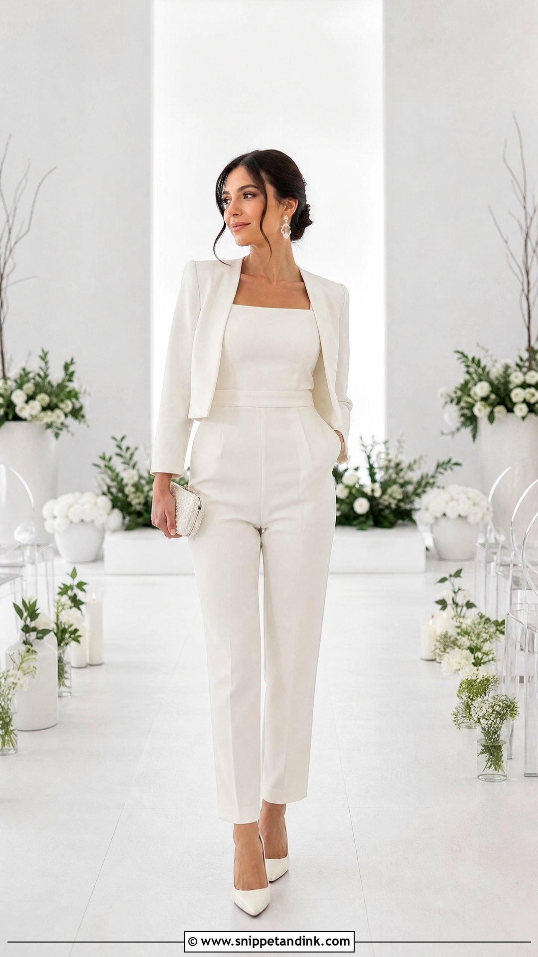 Petite Wedding Overalls Outfit - Snippet and Ink - 20 Wedding Overalls Ideas
