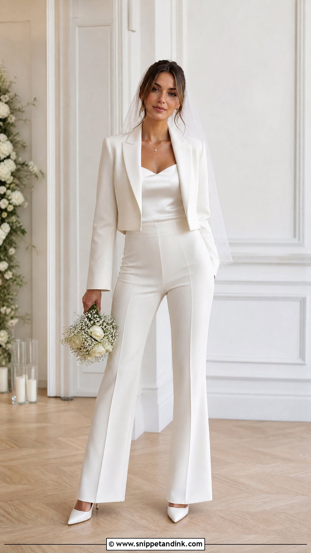 Petite Wedding Suit - Snippet and Ink - 20 Wedding Dress Suits for Bride