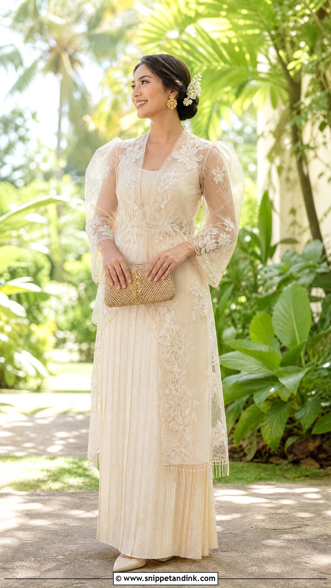 Pia Barot Saya Wedding Dress - Snippet and Ink - 20 Traditional Filipino Wedding Dress Ideas