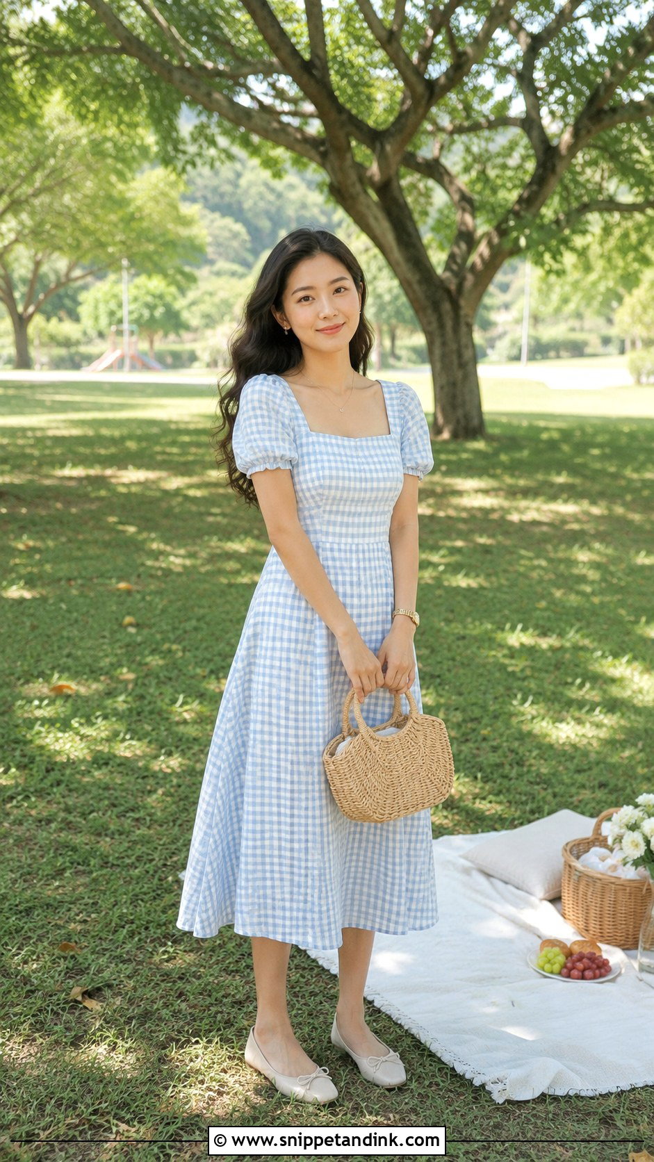 Picnic Prenup Outfit - Snippet and Ink - 30 Prenup Outfit Ideas