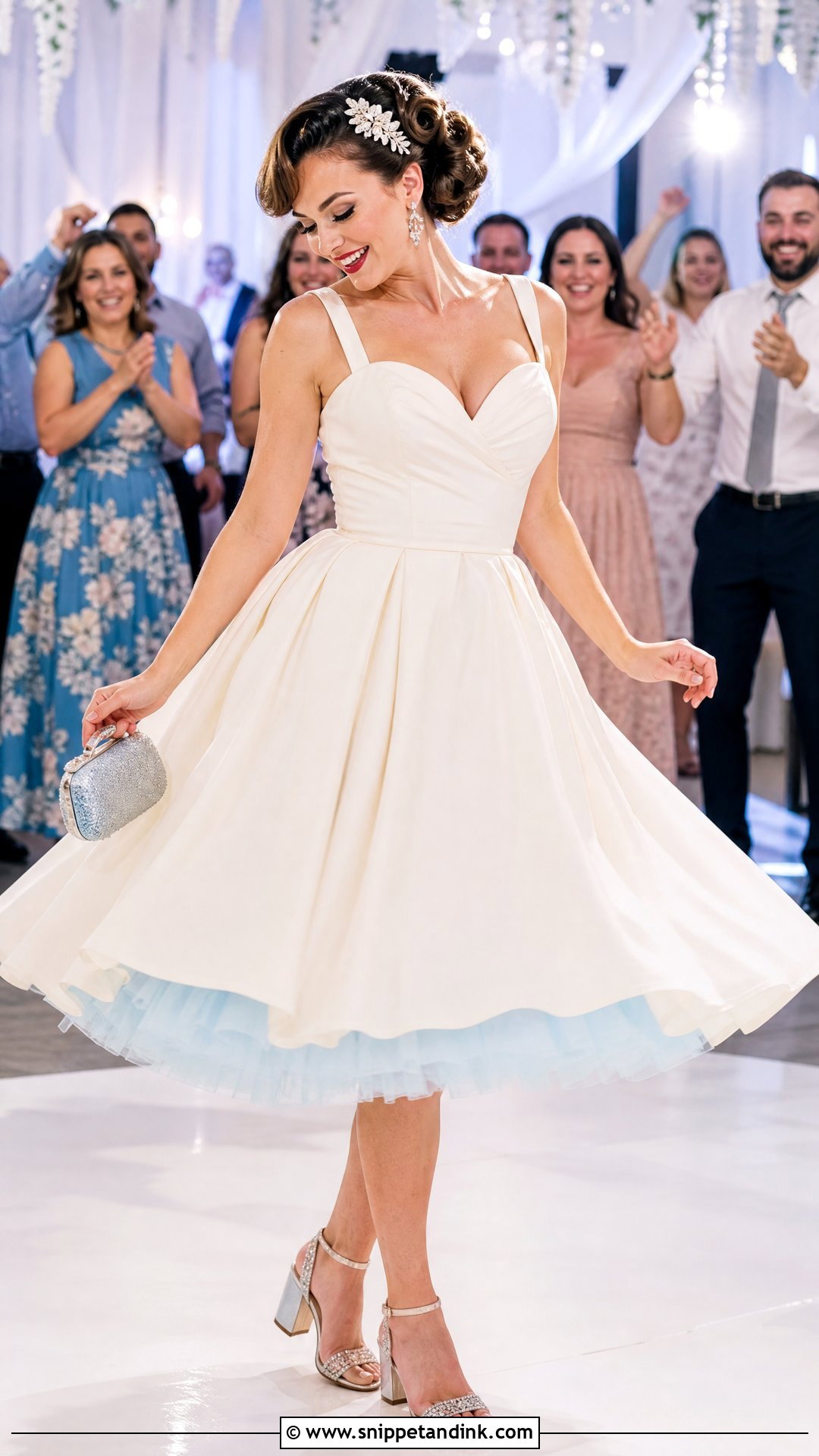Pin Up Reception Wedding Dress - Snippet and Ink - 20 Pin Up Wedding Dress Ideas