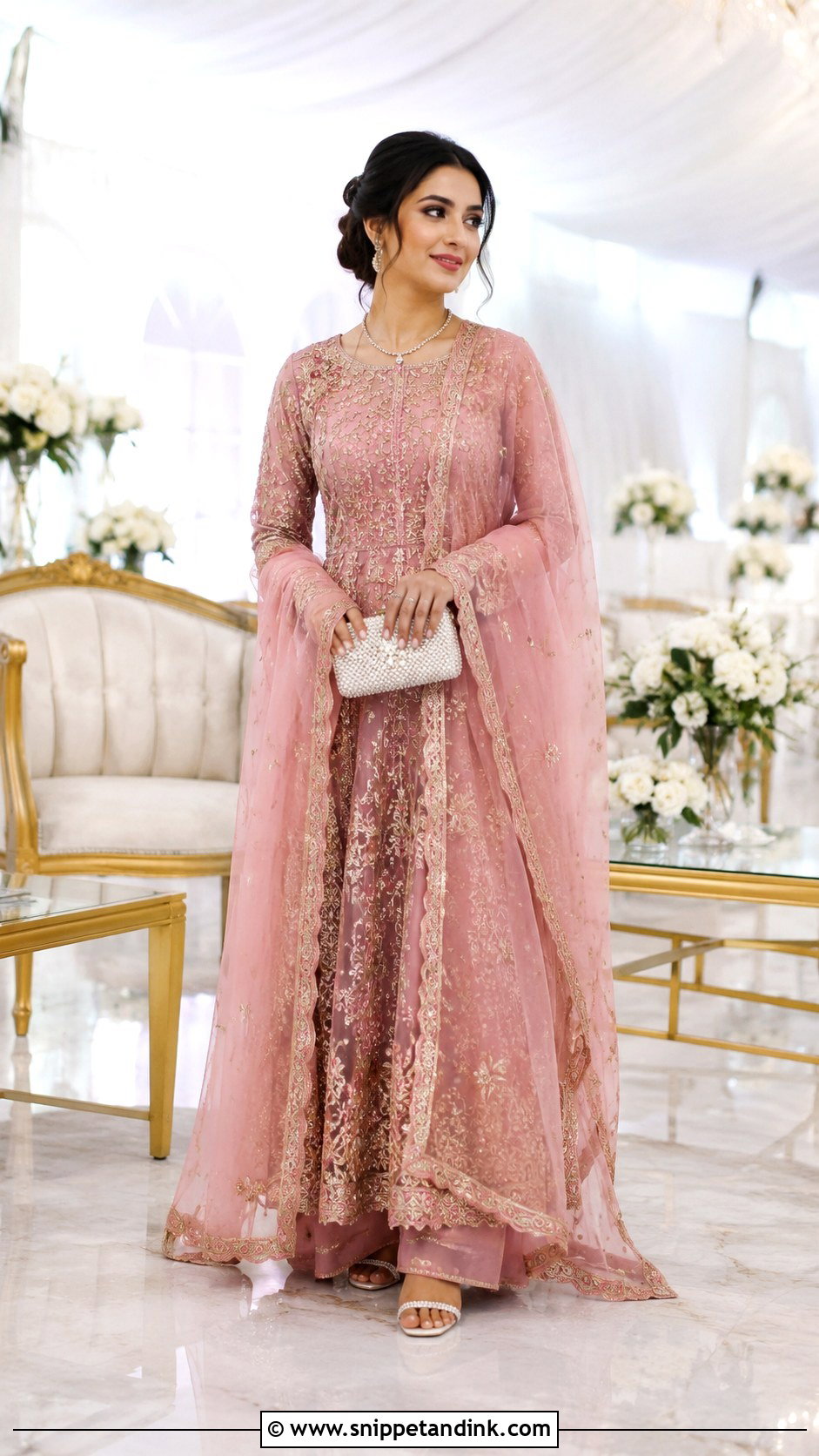 Pink Afghan Wedding Dress - Snippet and Ink - 25 Afghan Wedding Dress Ideas