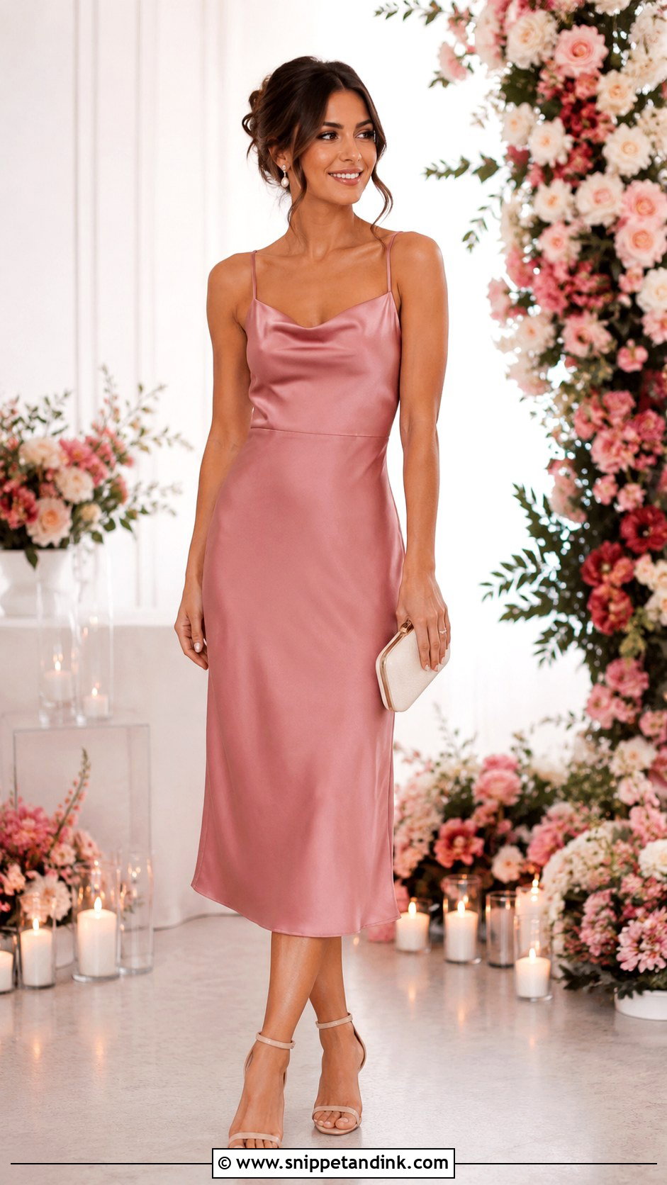 Pink Dress Proposal Outfit - Snippet and Ink - 30 Proposal Outfit Ideas