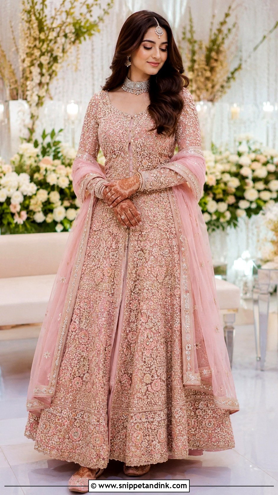 Pink Pakistani Bridal Lehenga - Snippet and Ink - 20 Desi Wedding Dresses Pakistani Bridal