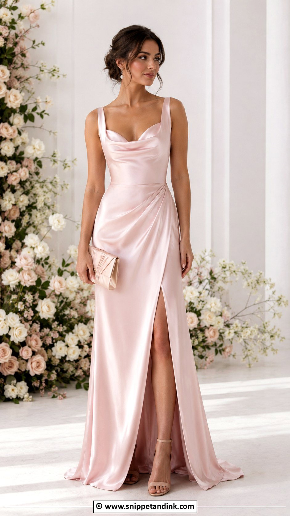 Pink Wedding Dress - Snippet and Ink - 25 Untraditional Wedding Dress Ideas