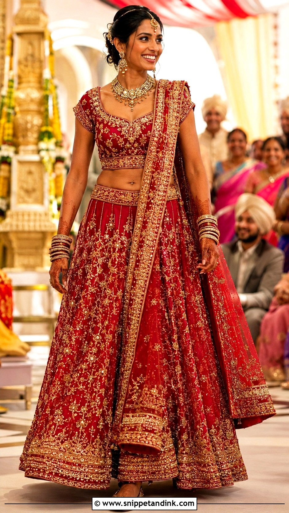 Pinky Wedding Outfit From Bend It Like Beckham - Snippet and Ink - 20 Movie Wedding Dresses