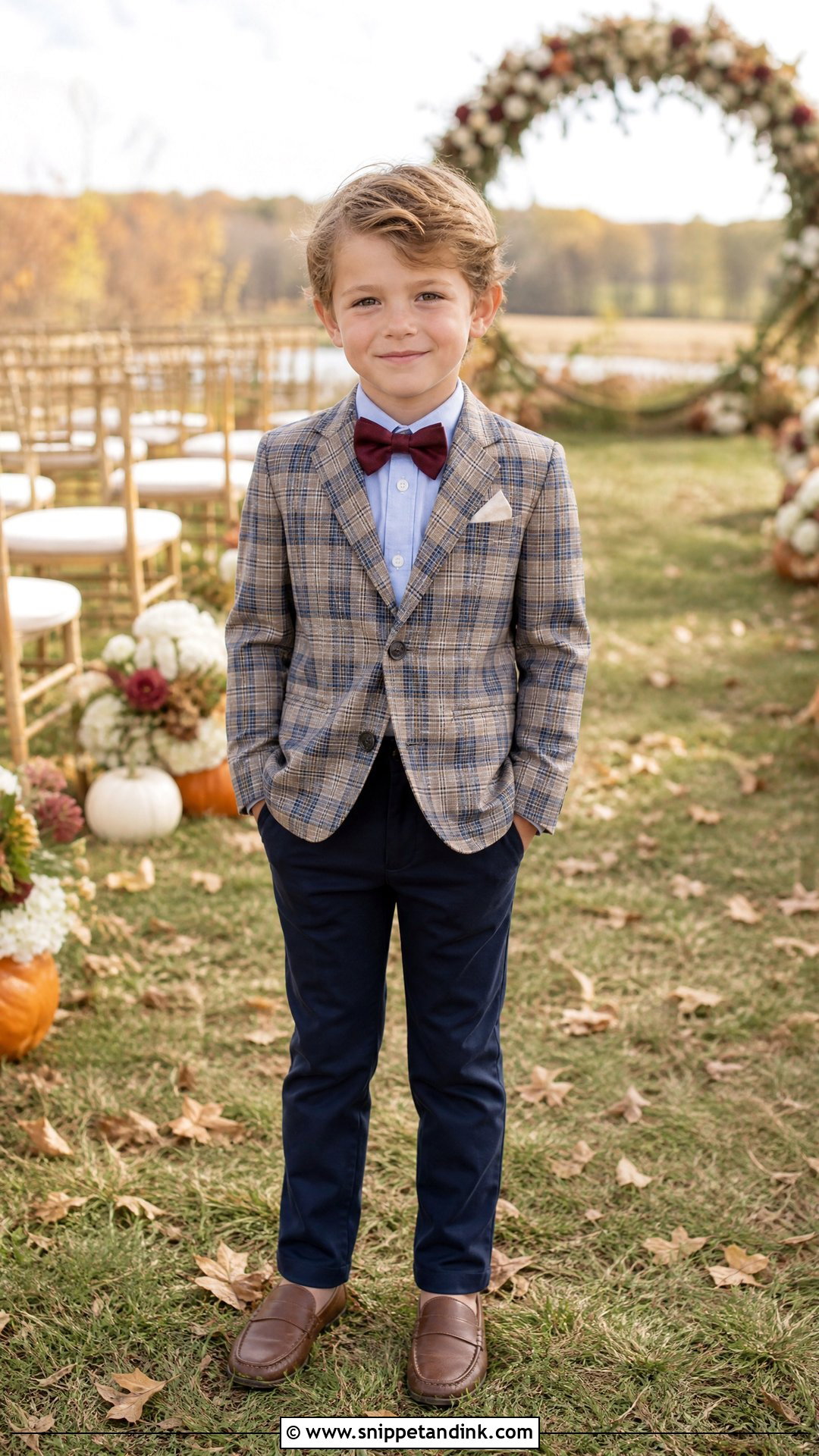 Plaid Ring Bearer Suit Outfit - Snippet and Ink - 20 Ringbearers Outfits
